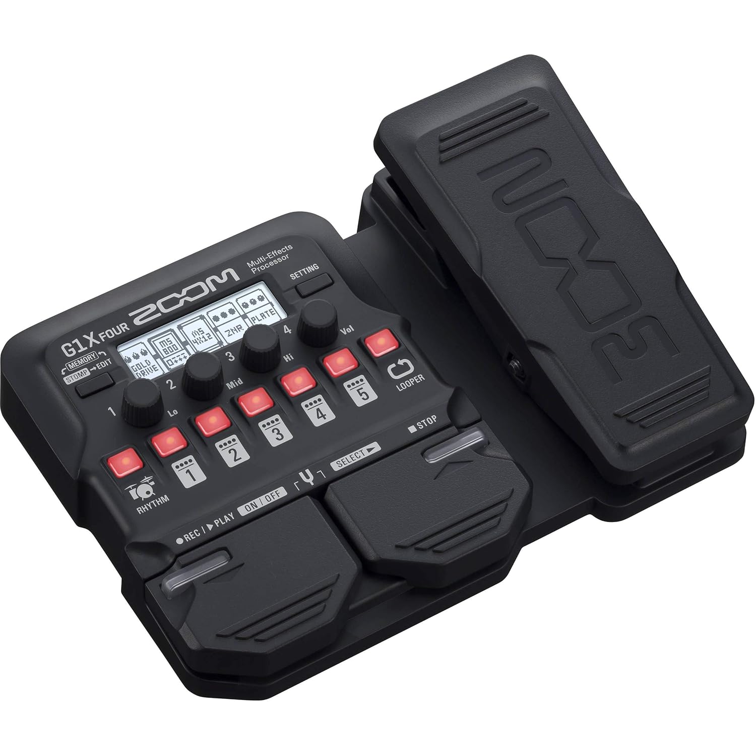 Zoom G1X Four Guitar Multi-Effects Pedals ( With Adapter )