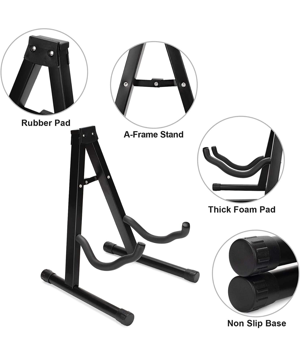 JUAREZ Metal Jrgs100 Electric,Bass,Acoustic Guitar Folding Stand