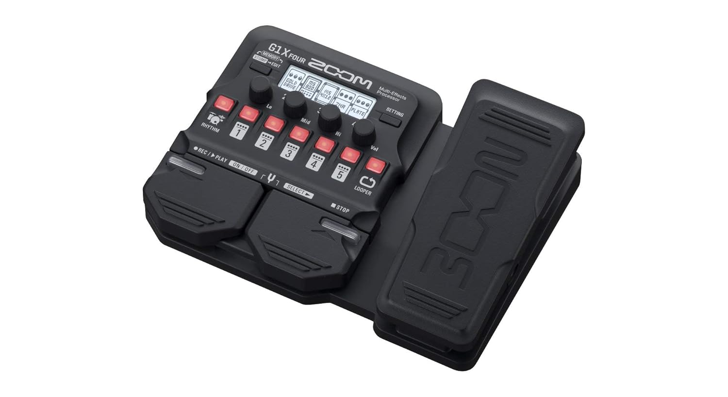 Zoom G1X Four Guitar Multi-Effects Pedals ( With Adapter )