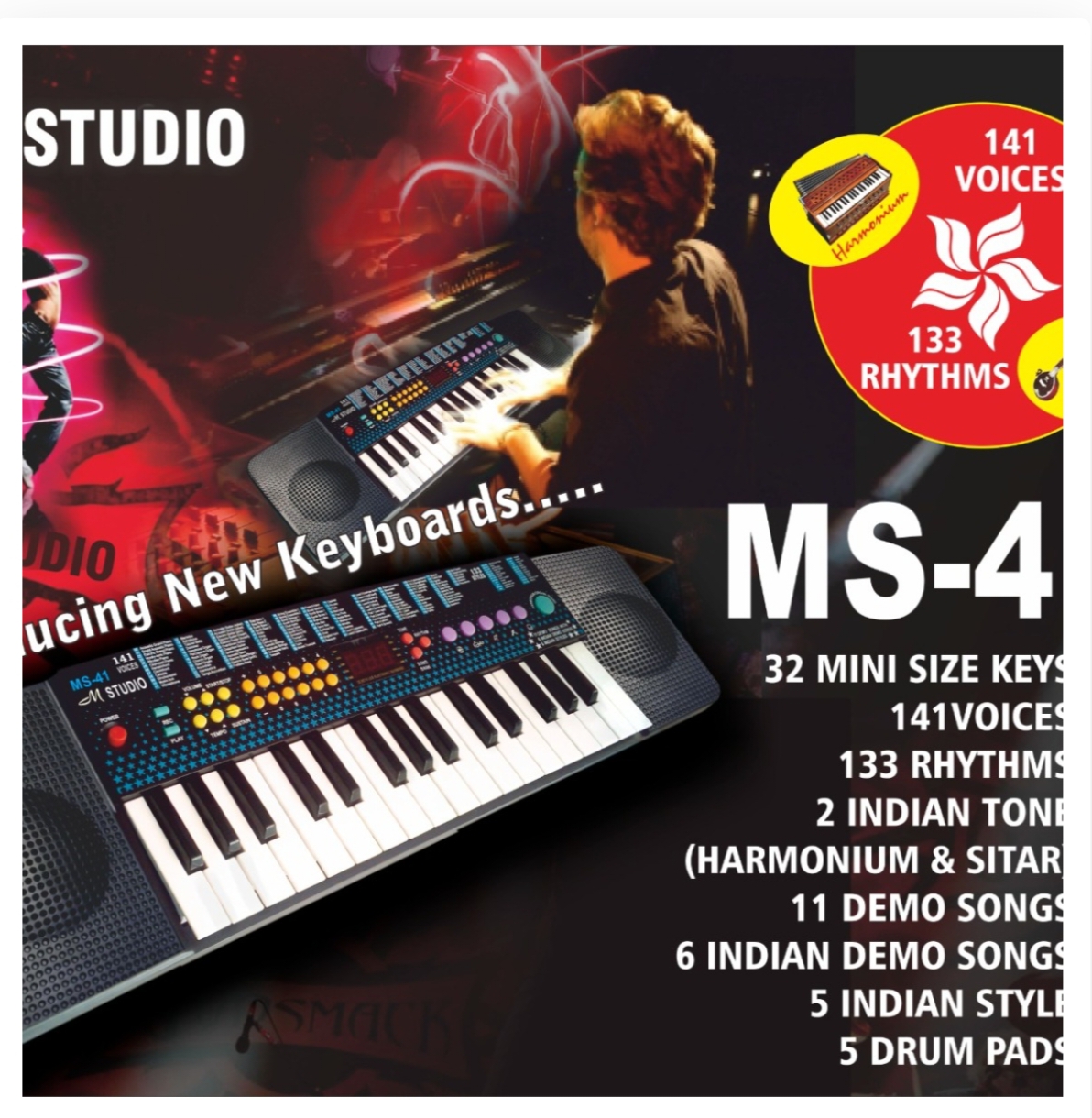 M STUDIO MS-41 Keyboard