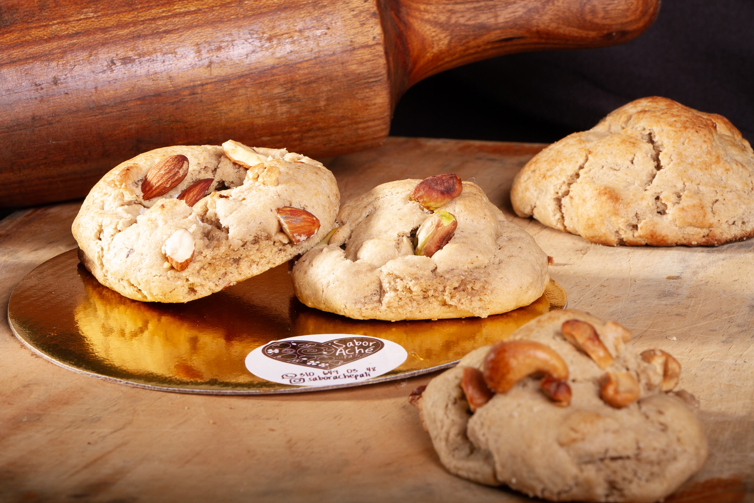 Galletas con harinas alternativas