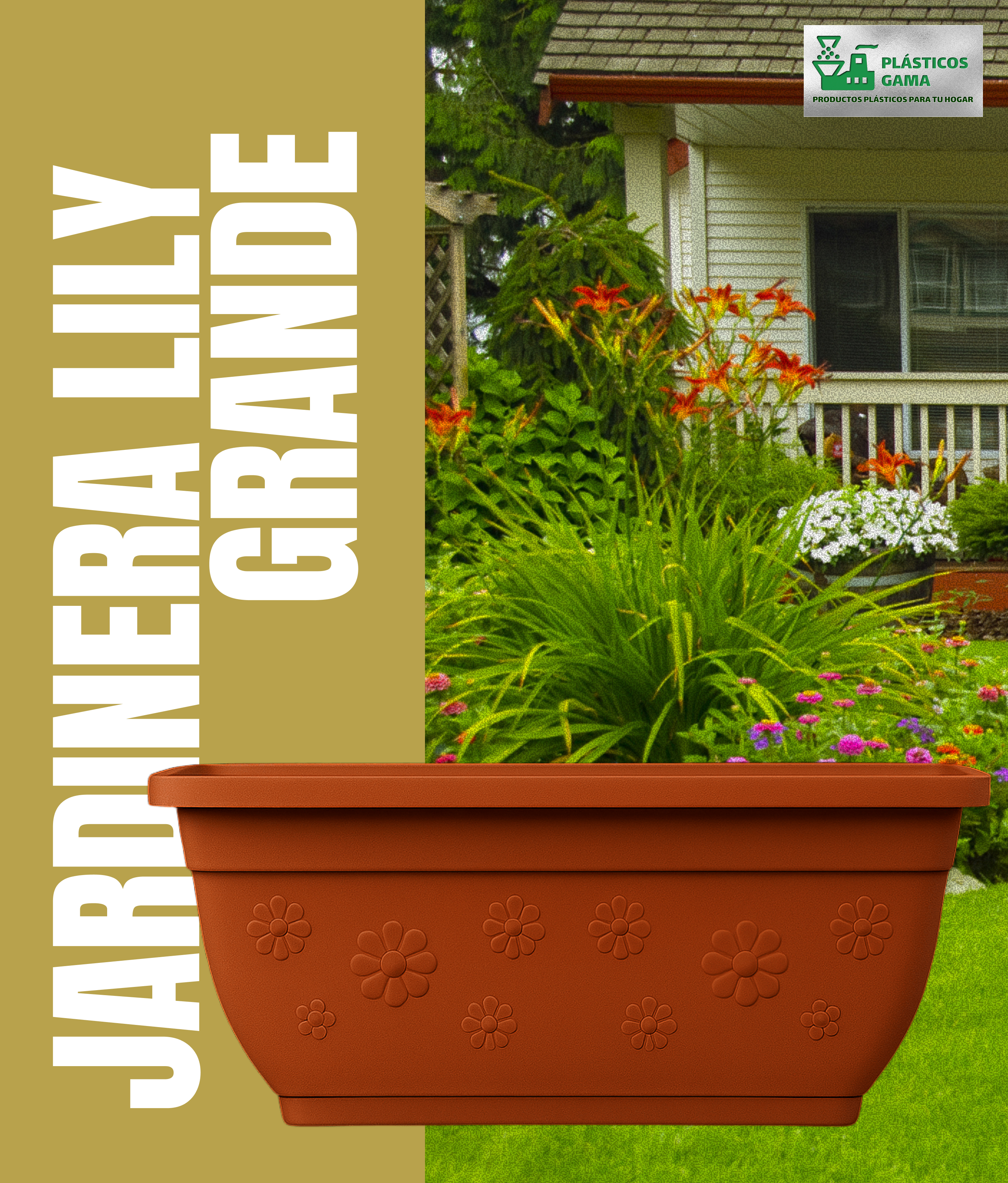 Jardinera Lily Grande