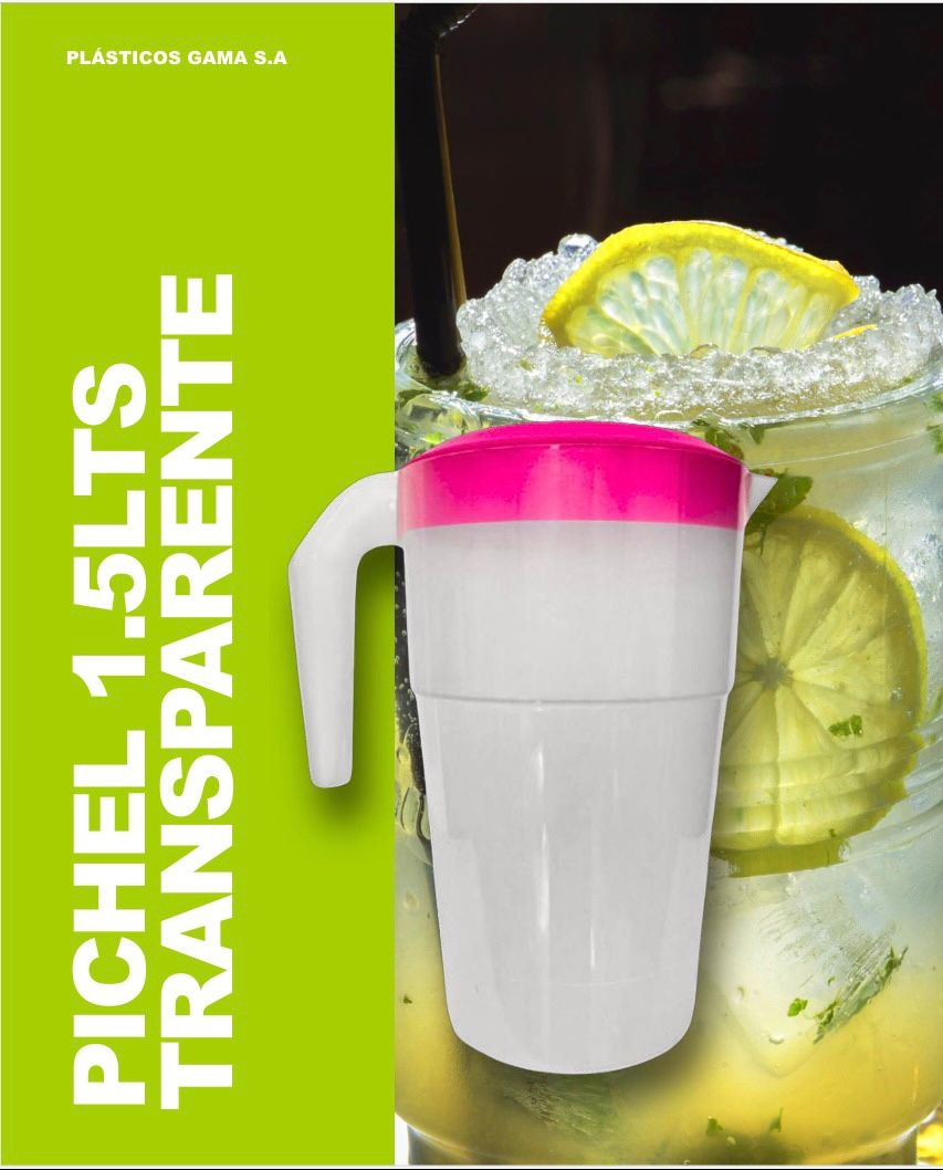 Pichel 1.5 Litros Transparente
