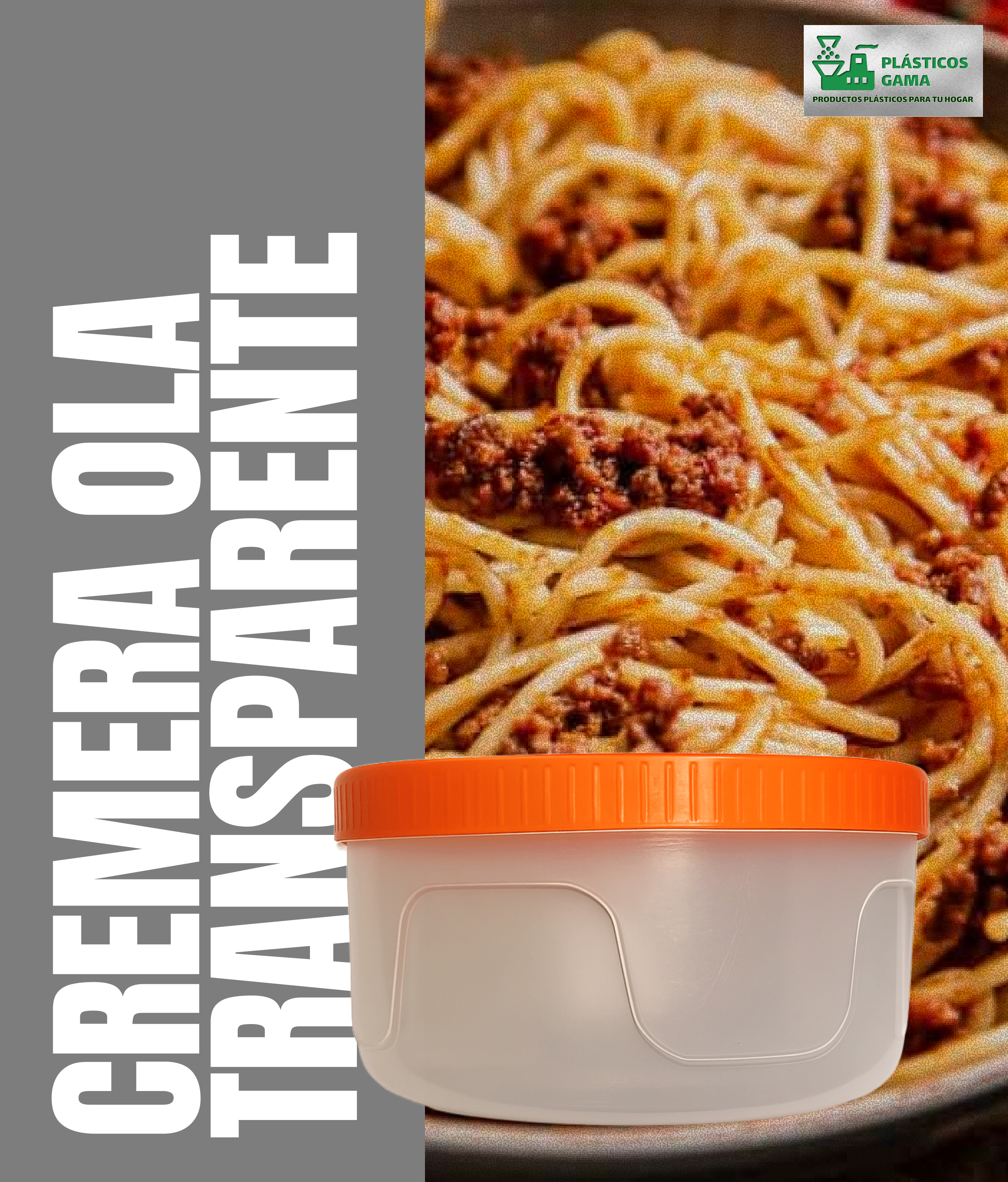 Cremera Ola Transparente