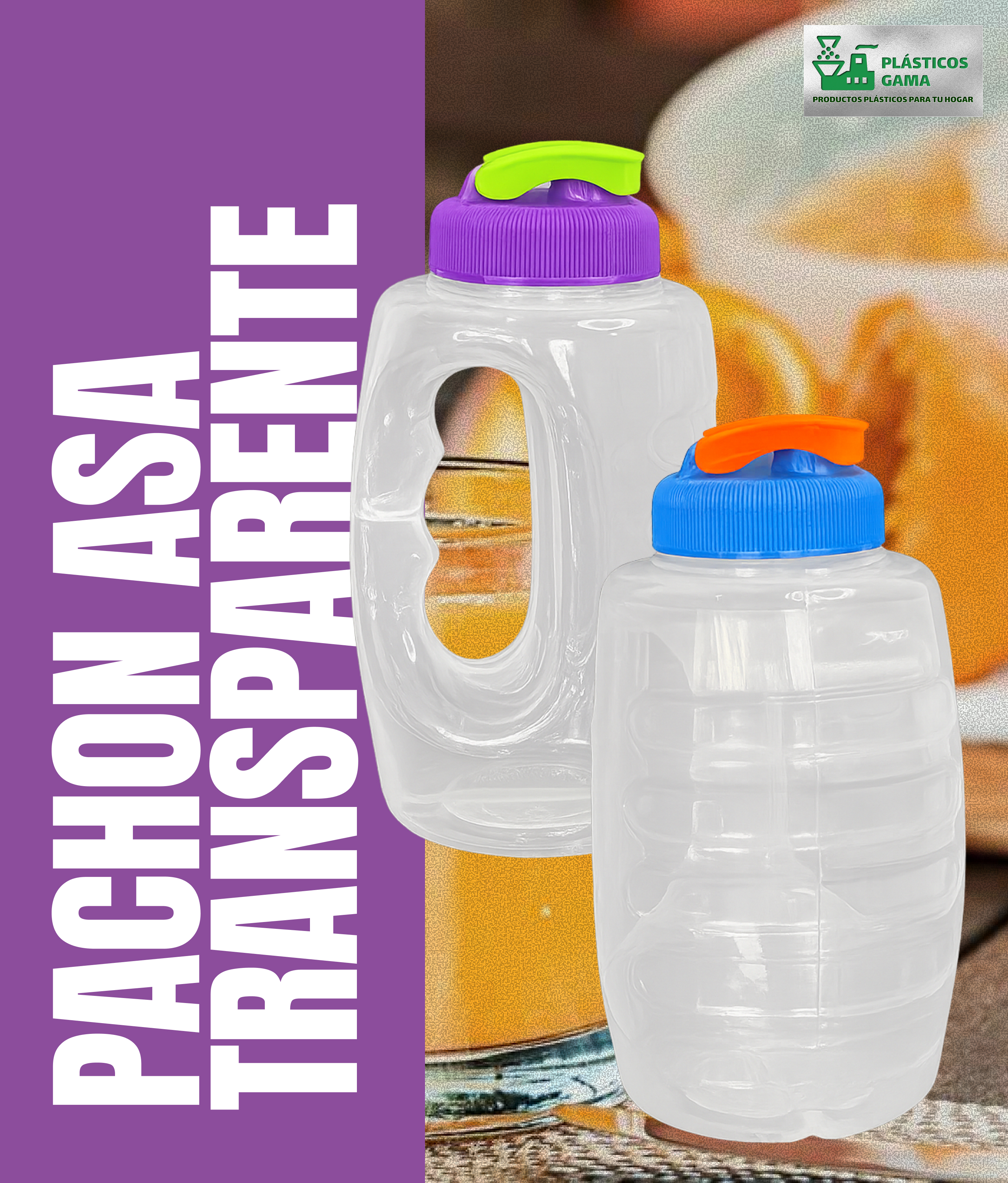 Pachón Asa Transparente