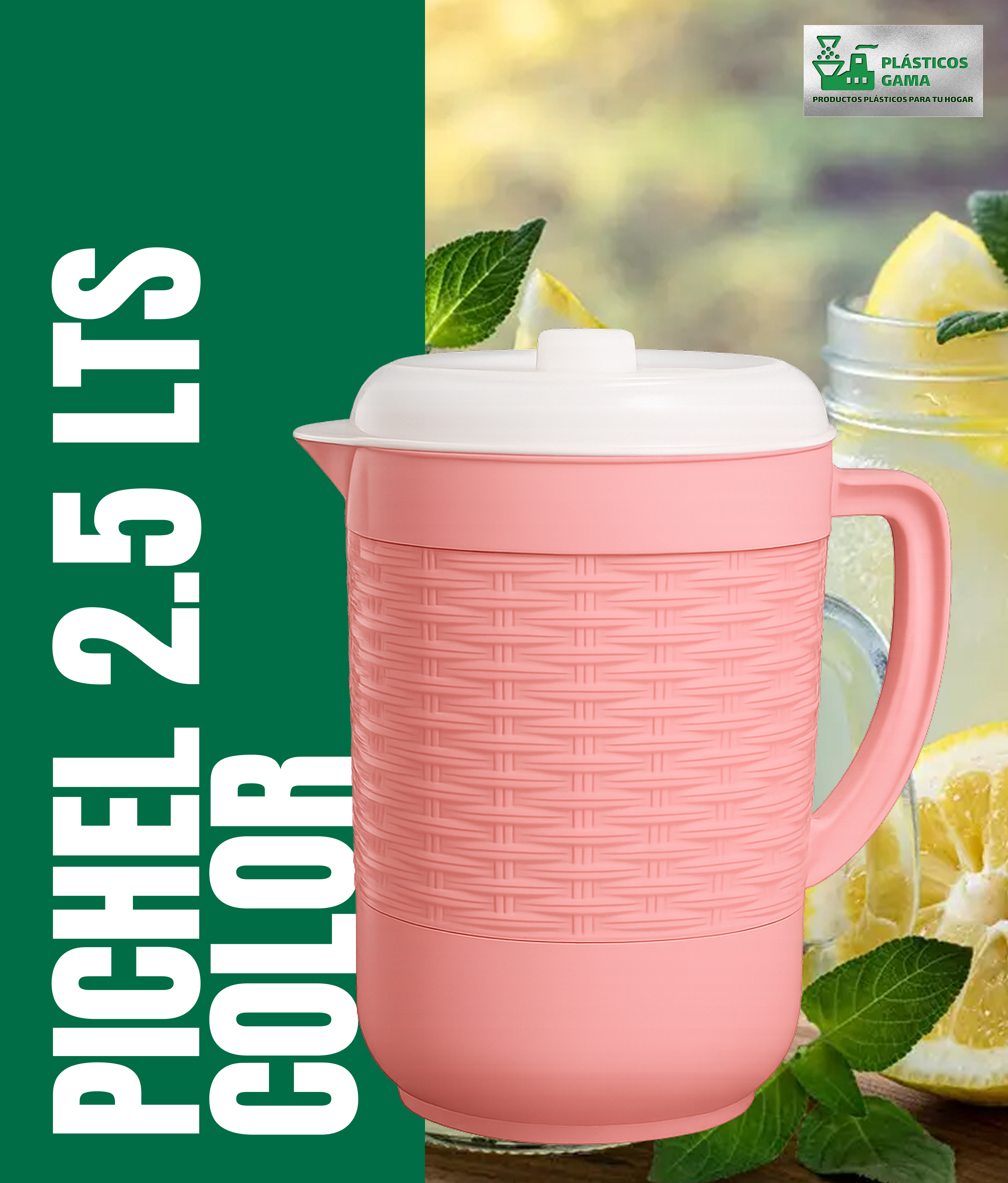 Pichel 2.5 Litros Color