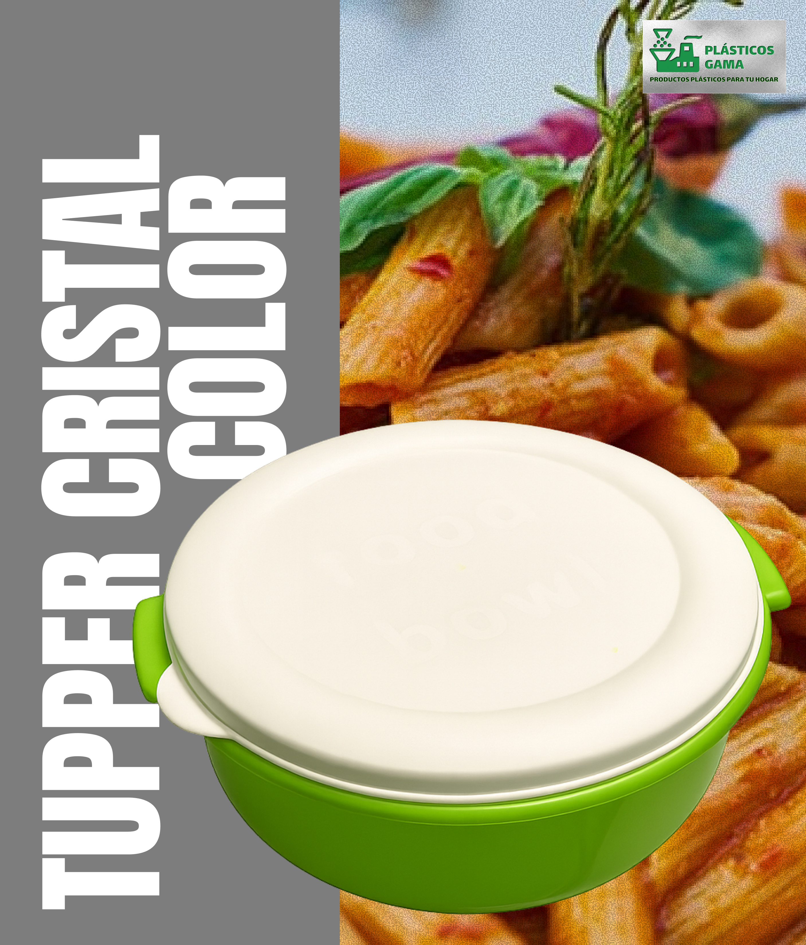 Tupper Cristal Color