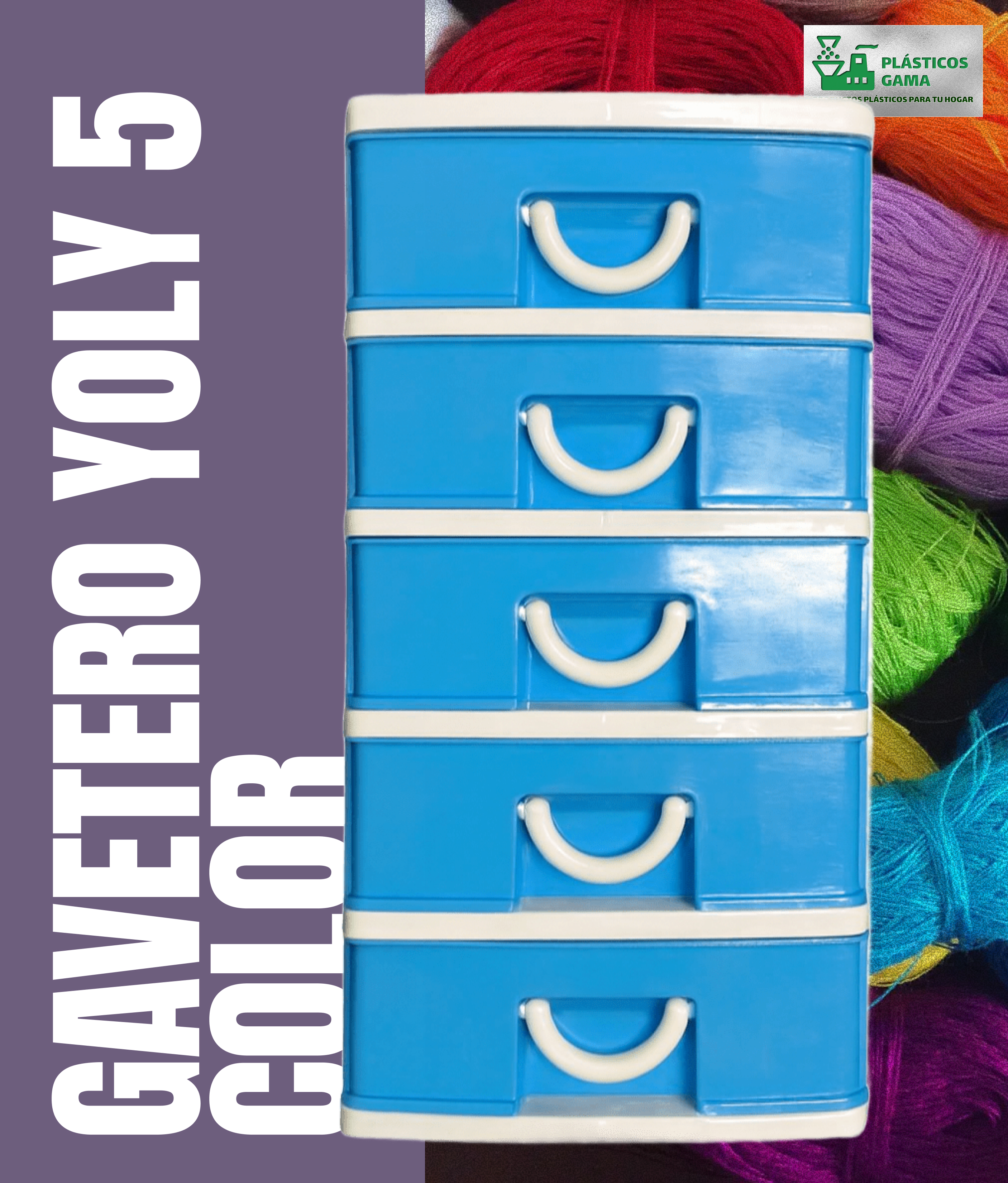 Gavetero Yoly 5 Color