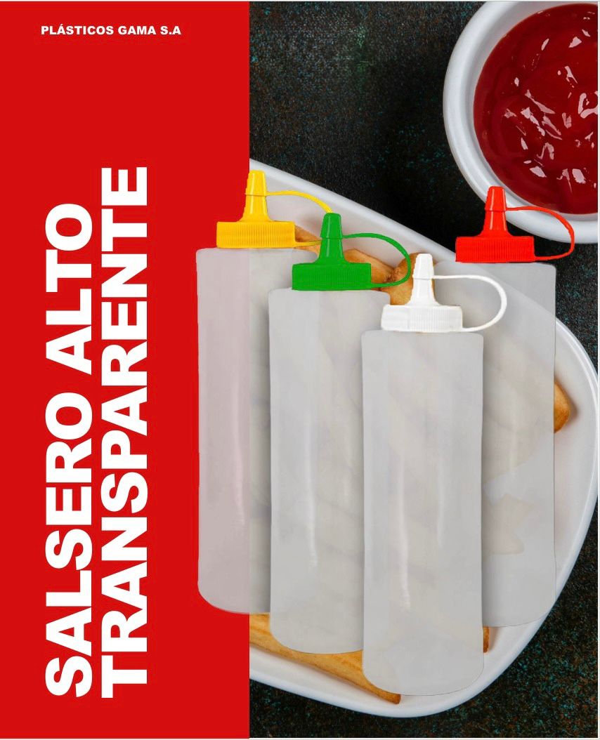 Salsero Alto Transparente