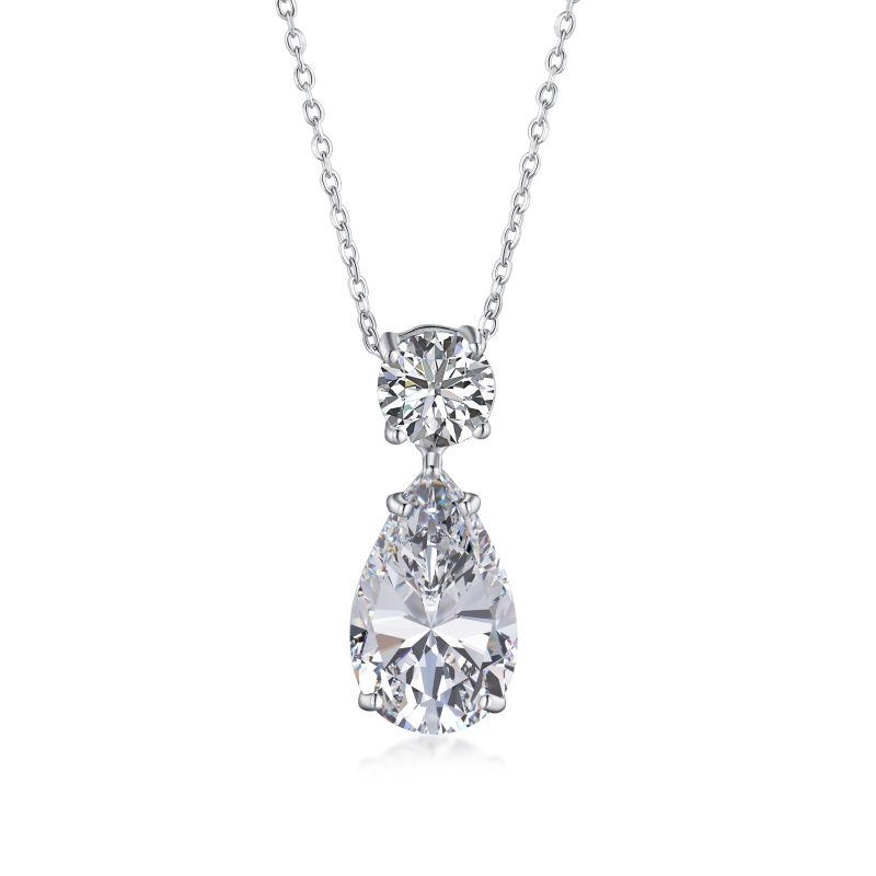 Helen 5ct Diamond-Like Sterling Silver Necklace