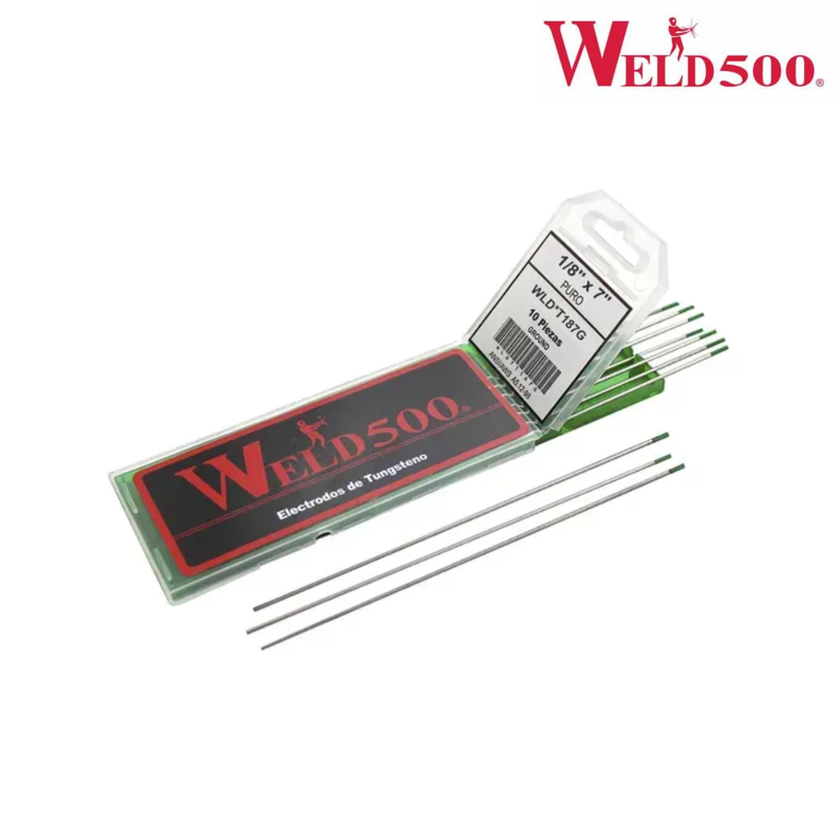 Electrodo de Tungsteno Puro WELD500 1/8"