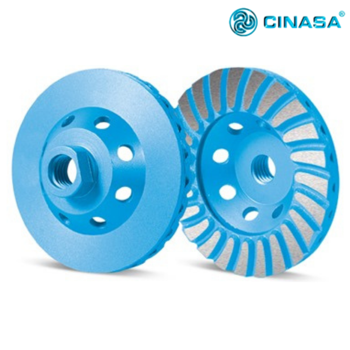 Disco Copa de Diamante Tipo Turbo CINASA 737171
