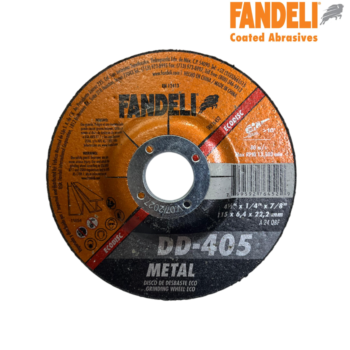 El Disco de Desbaste Fandeli DD-405 ECO