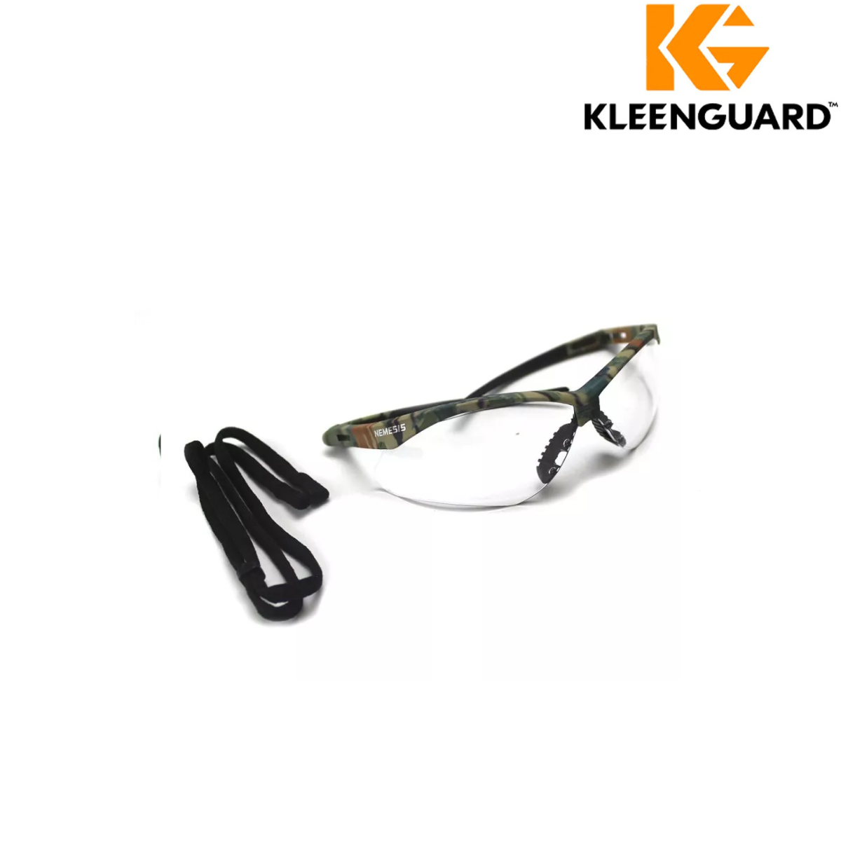 Lente de Seguridad Claro Camuflaje Nemesis - Kleenguard