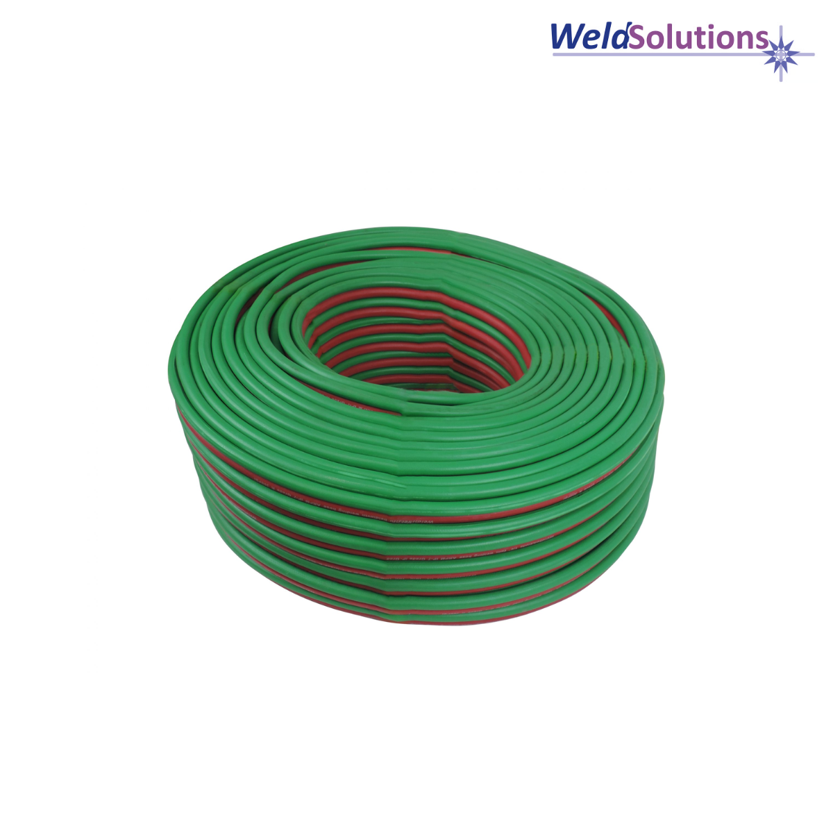 Manguera Cuata de 1/4" Oxígeno-Acetileno en Rollo de 100 Mts – WeldSolutions
