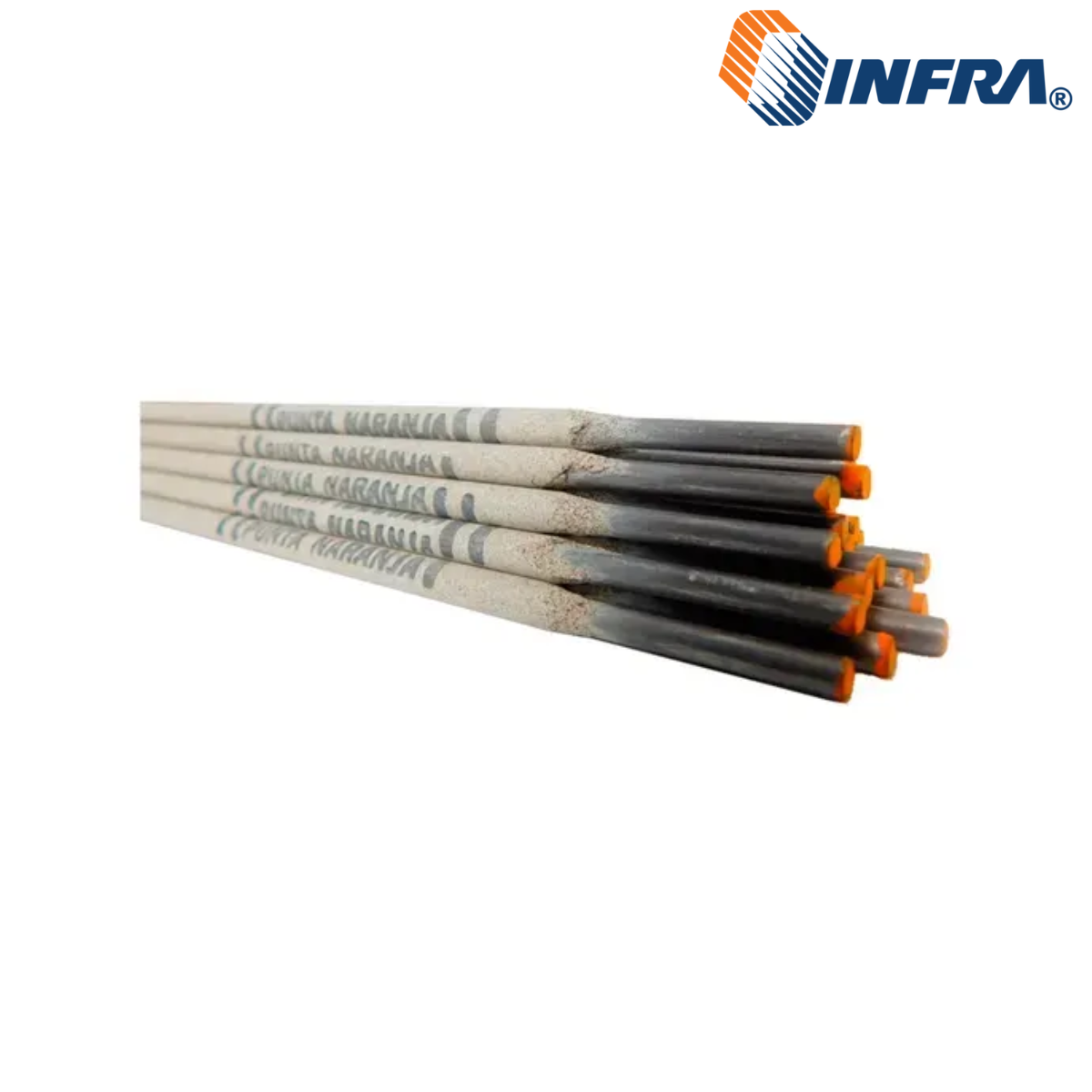 Electrodo de Soldadura INFRA PUNTA NARANJA 1/8