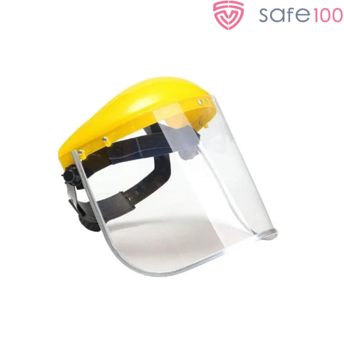 Kit de Protector Facial Claro de PVC con Braquet – Safe100
