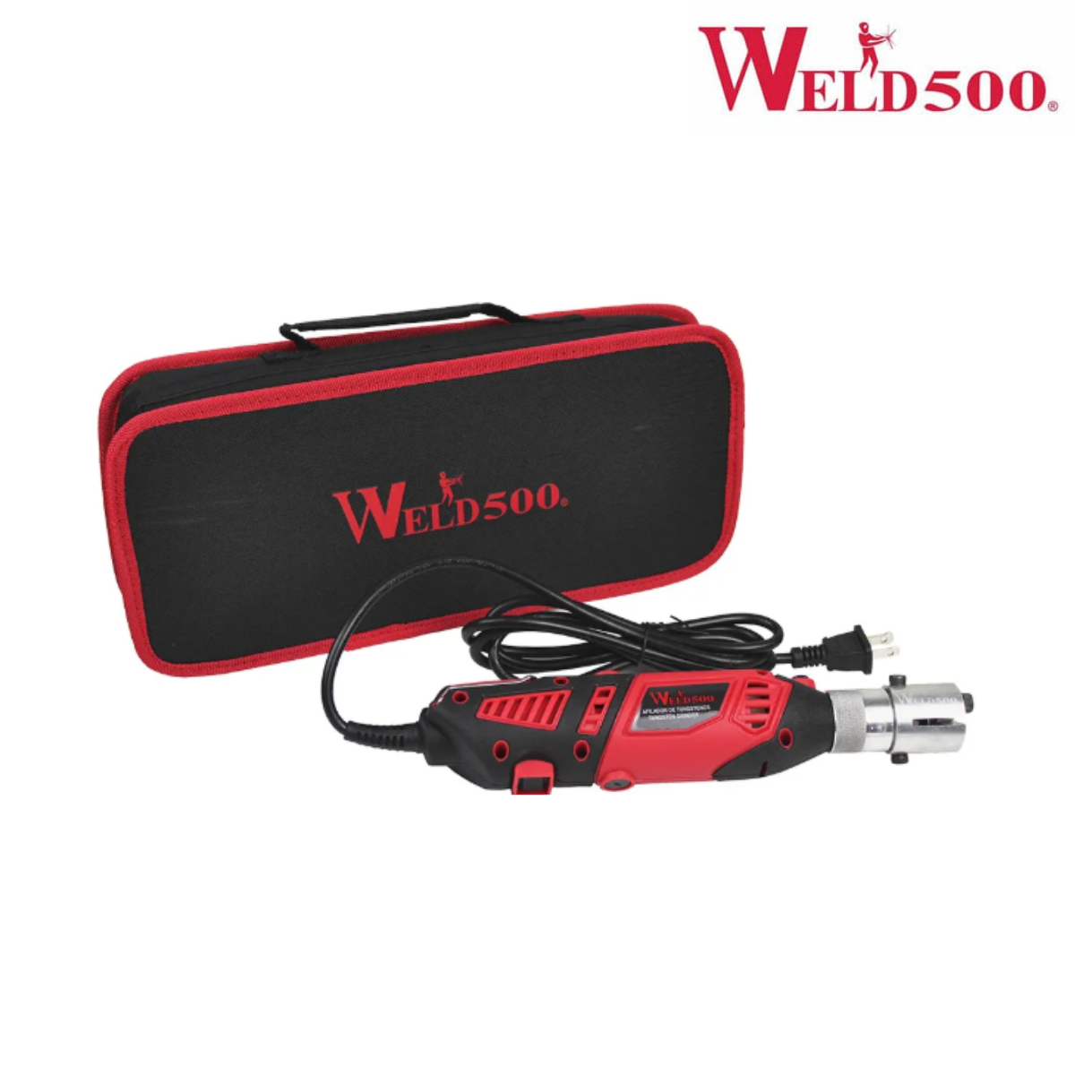 Afilador de Electrodos de Tungsteno – Weld500® (Con Cable)