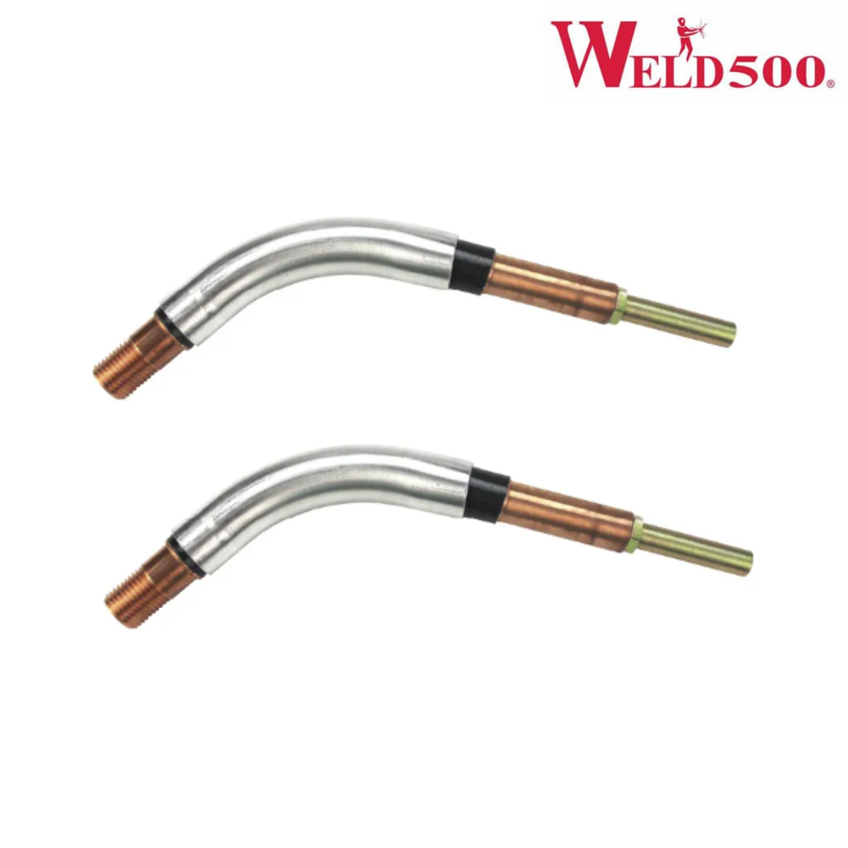 Cuello de Ganso (Gooseneck) K64J-60 Tipo Tweco – Weld500 (400 Amperes)