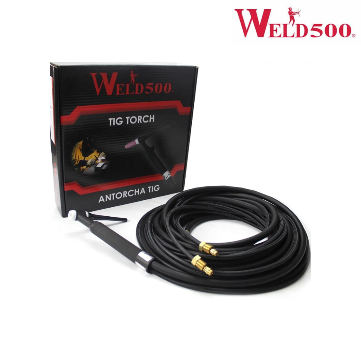 Antorcha TIG Enfriada por agua – Weld500® (350 Amperes)