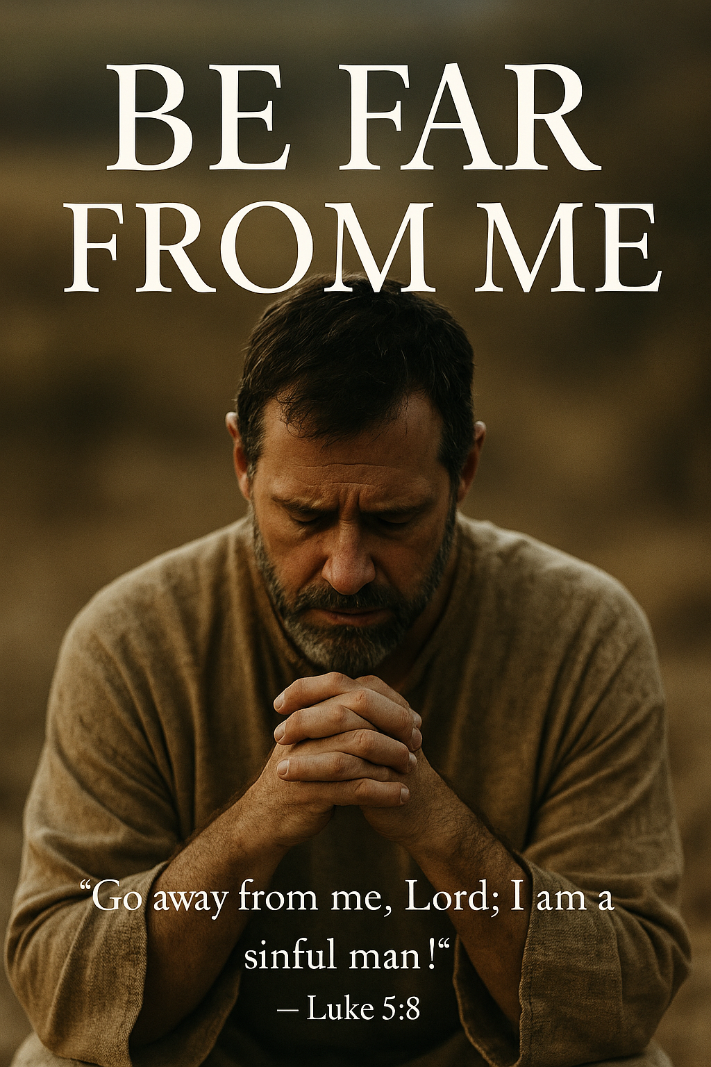 Be far from me