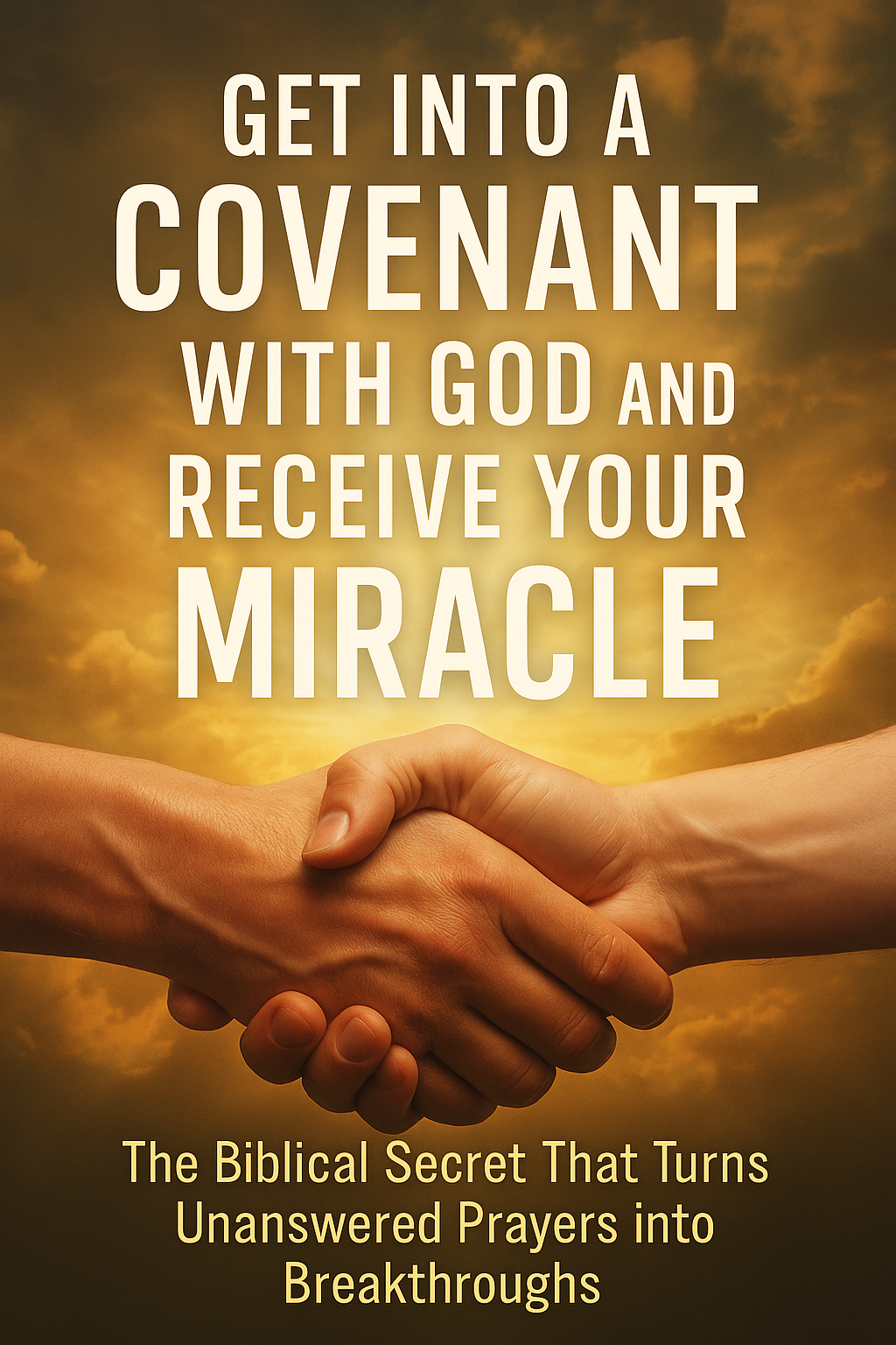 Get Into a Covenant With God and Receive Your Miracle
