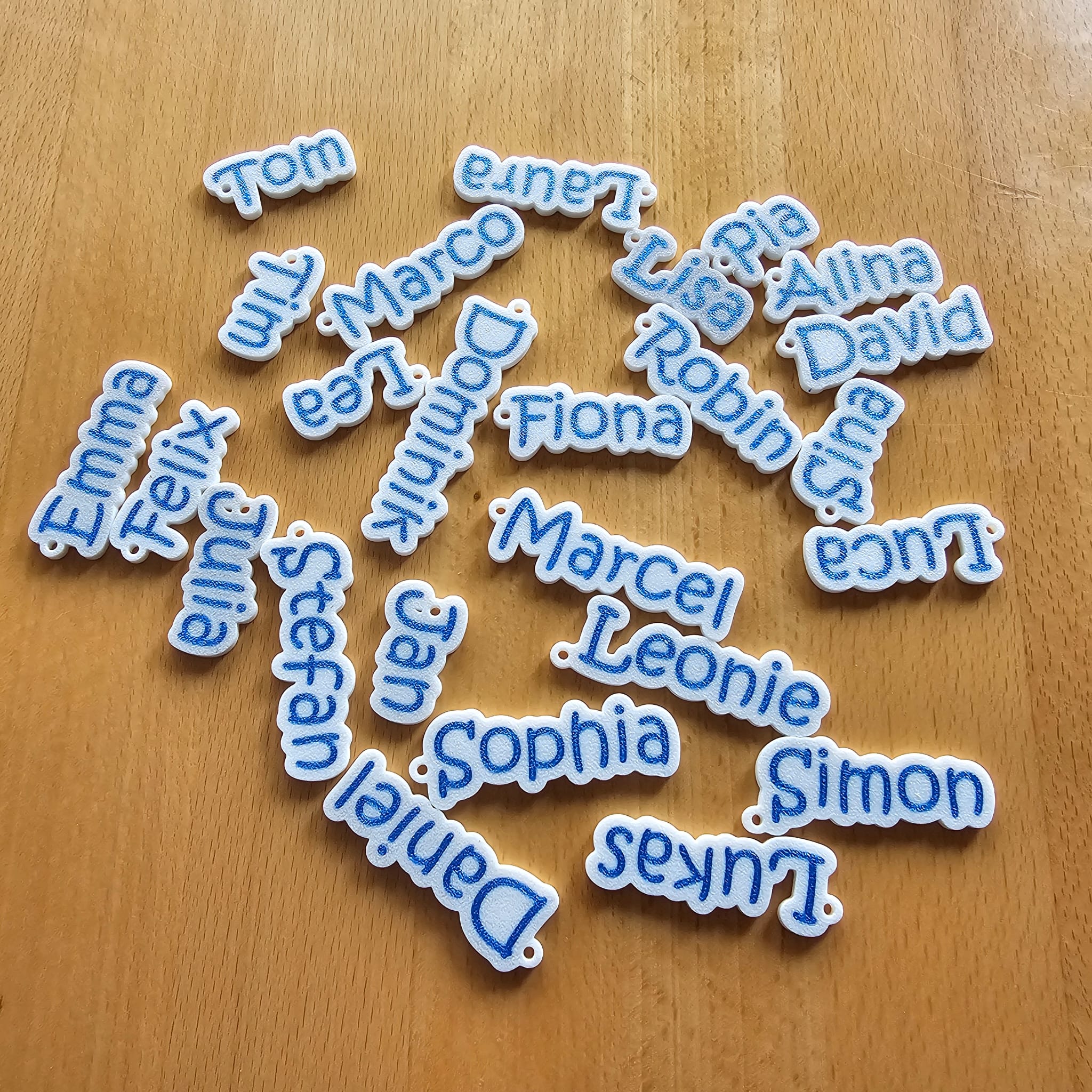 Namensanhänger 3D-Druck – personalisiert mit Wunschname