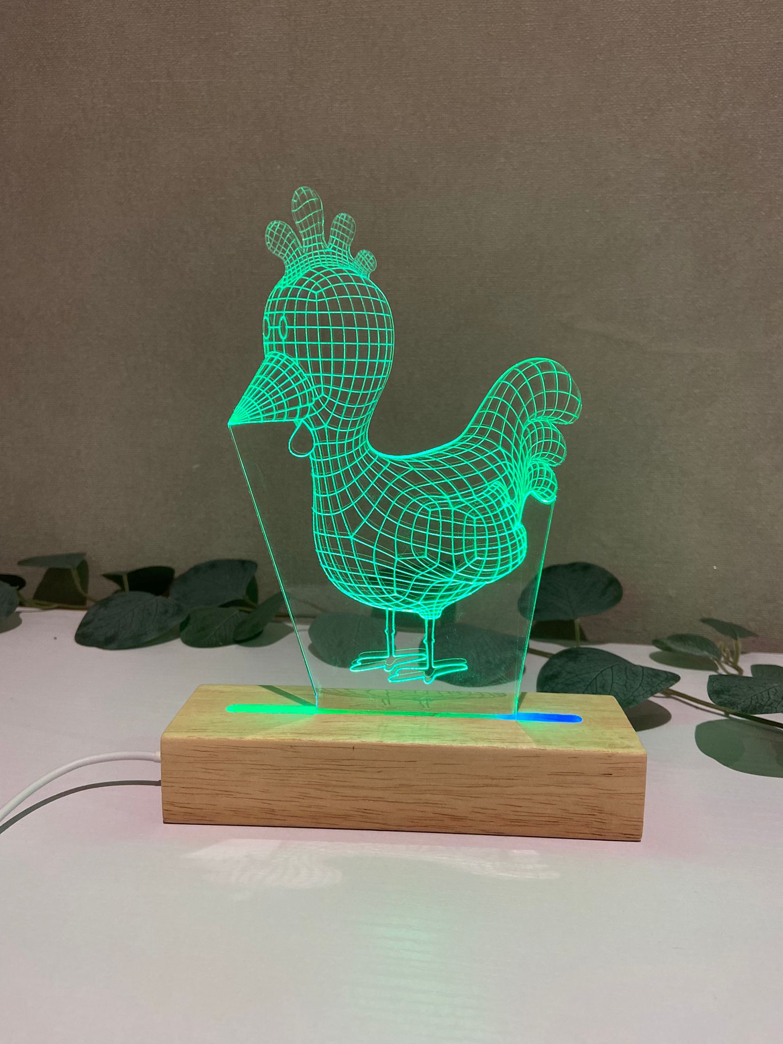 Acrylglas Lampe