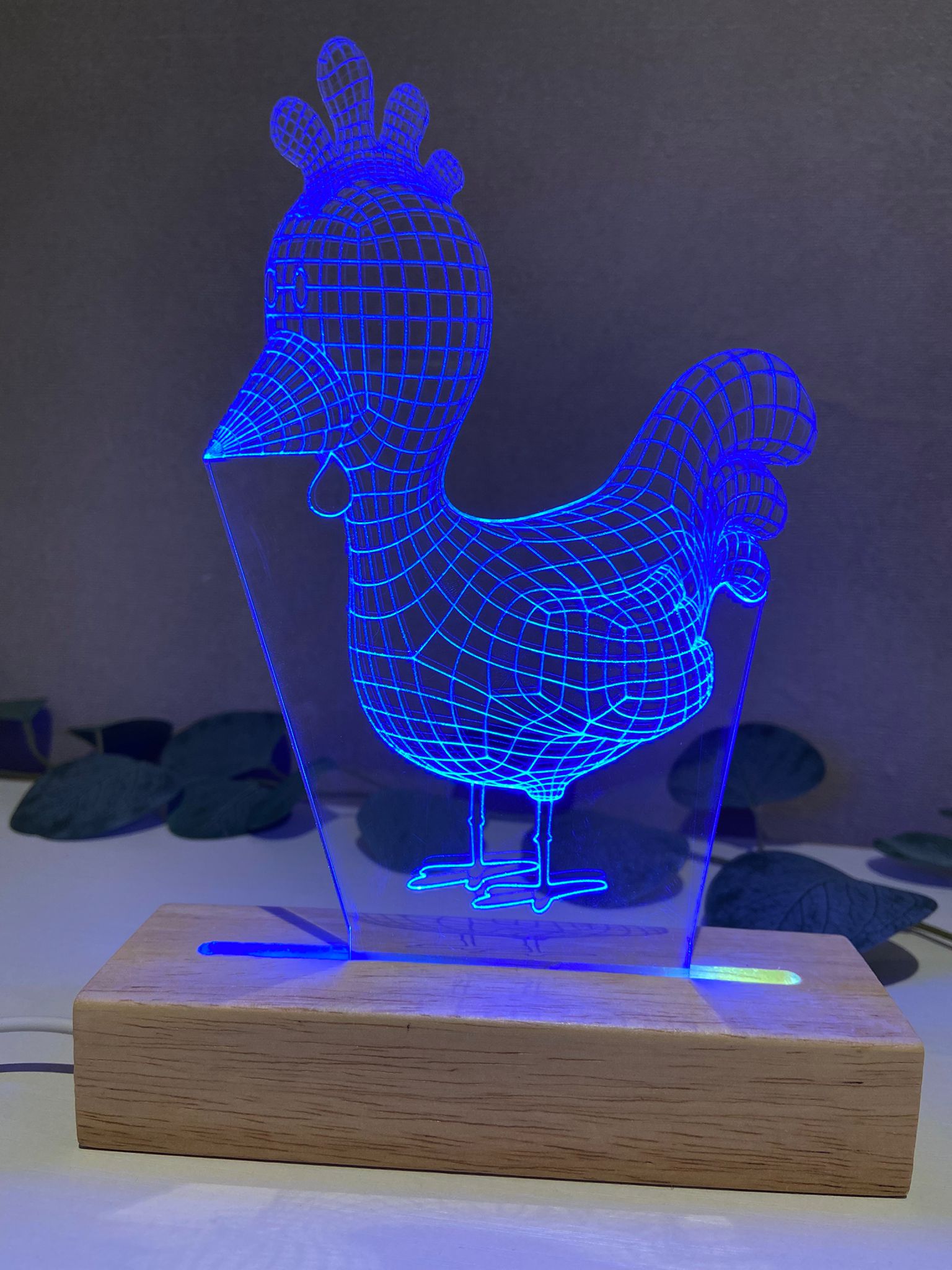 Acrylglas Lampe