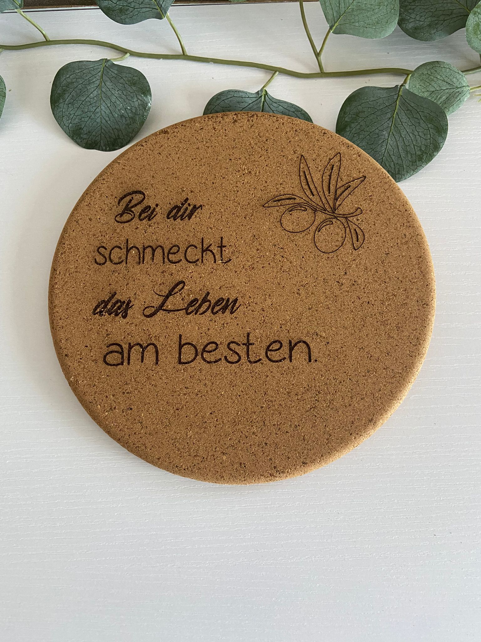 Topfuntersetzer aus Kork