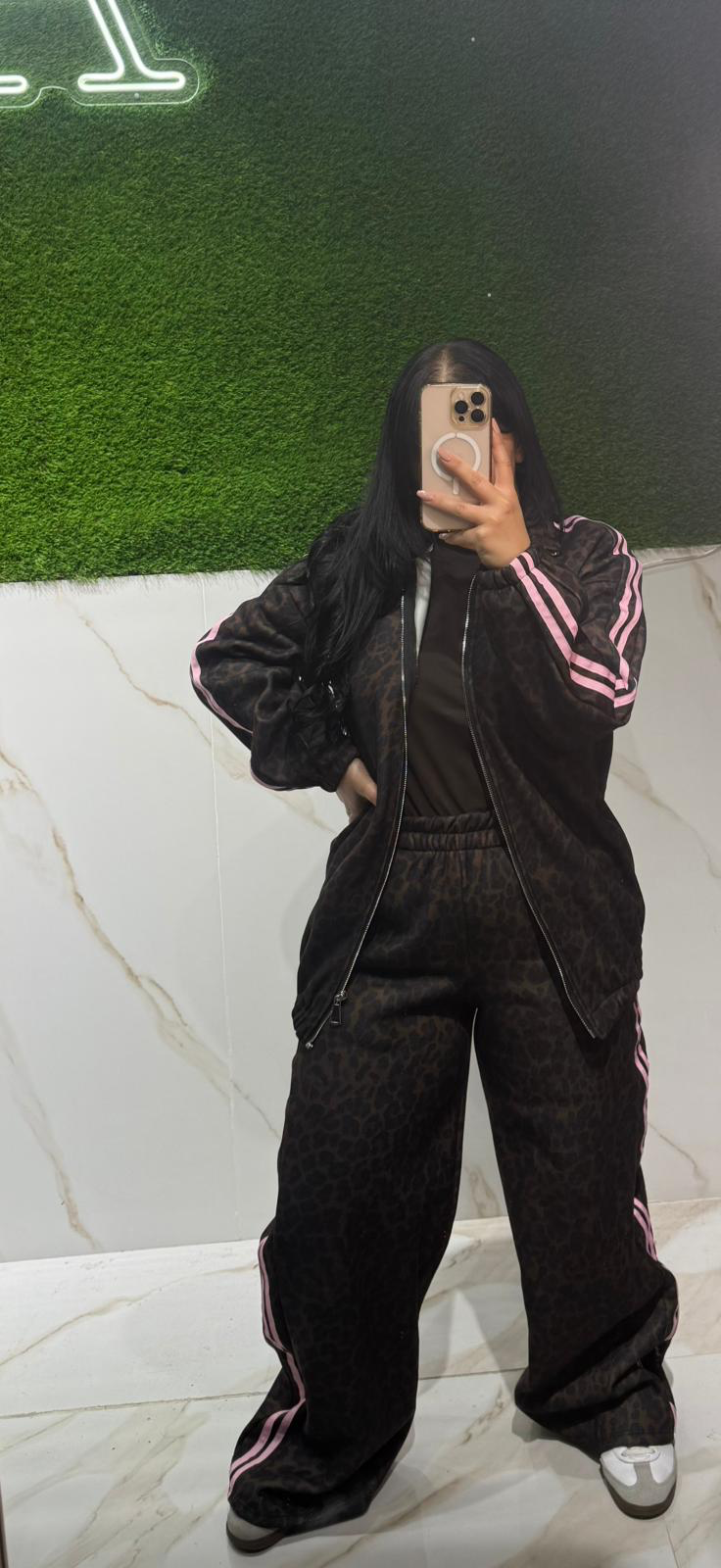 Leopard Print Tracksuit