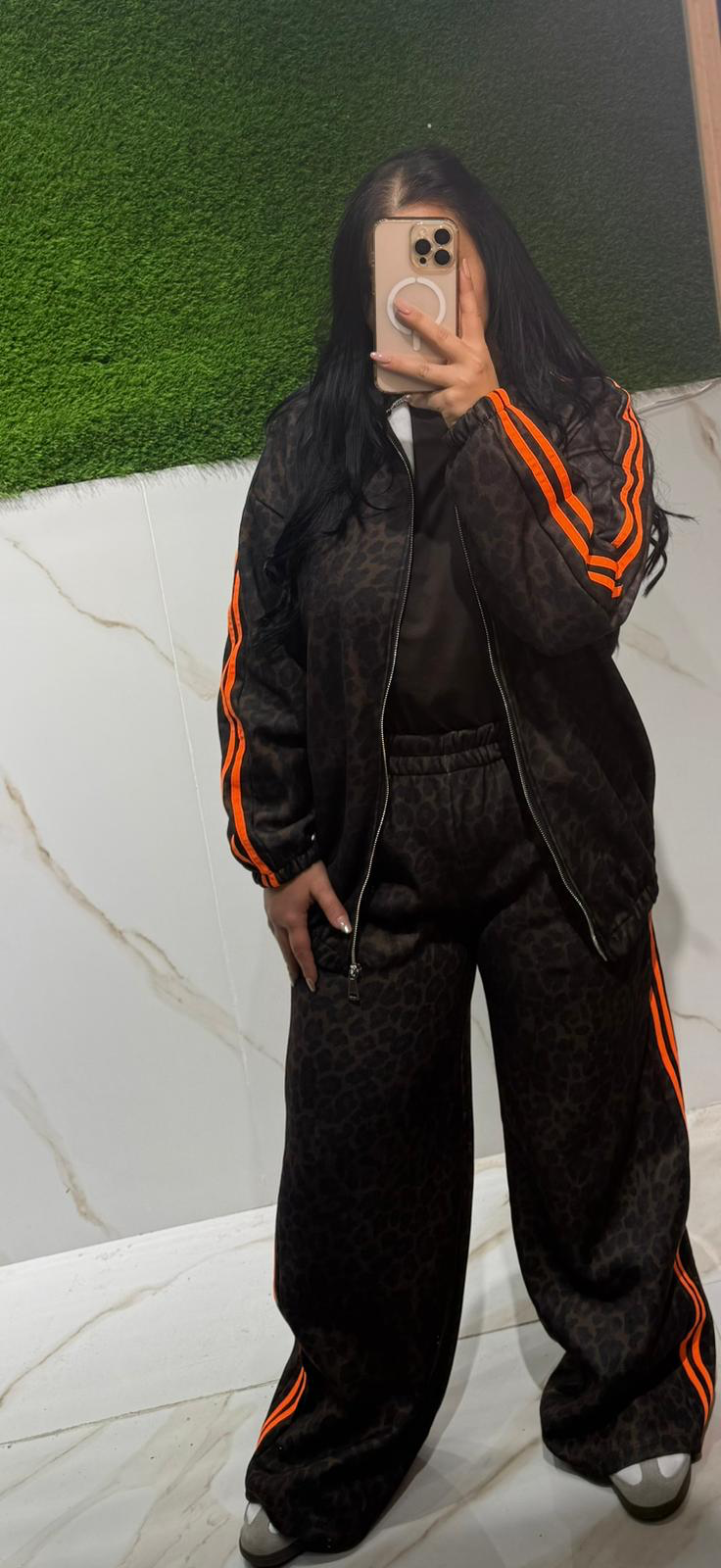 Leopard Print Tracksuit