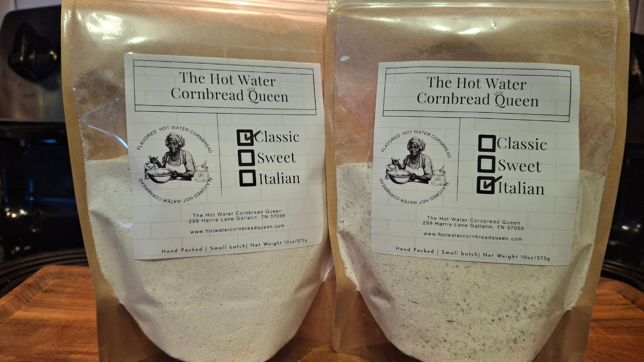 2 Pack Bundle: Classic & Italian Hot Water Cornbread Mixes