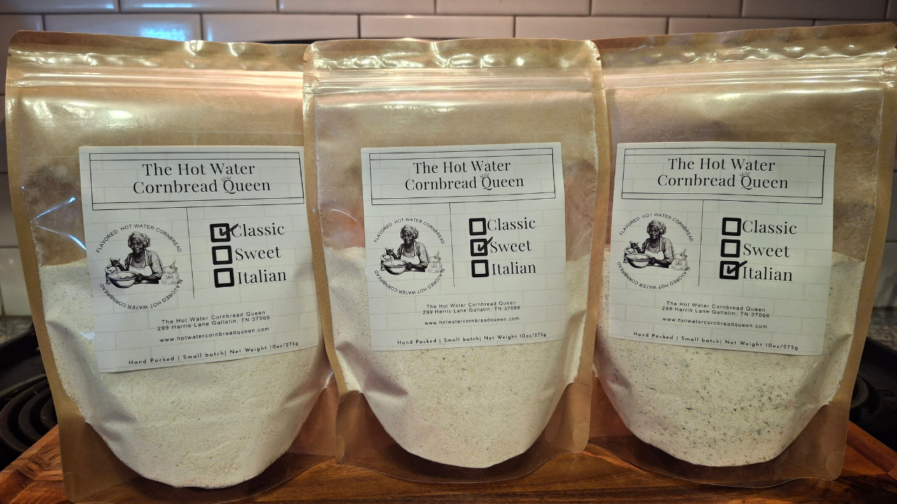 3 Pack Bundle: Classic, Sweet & Italian Hot Water Cornbread Mixes