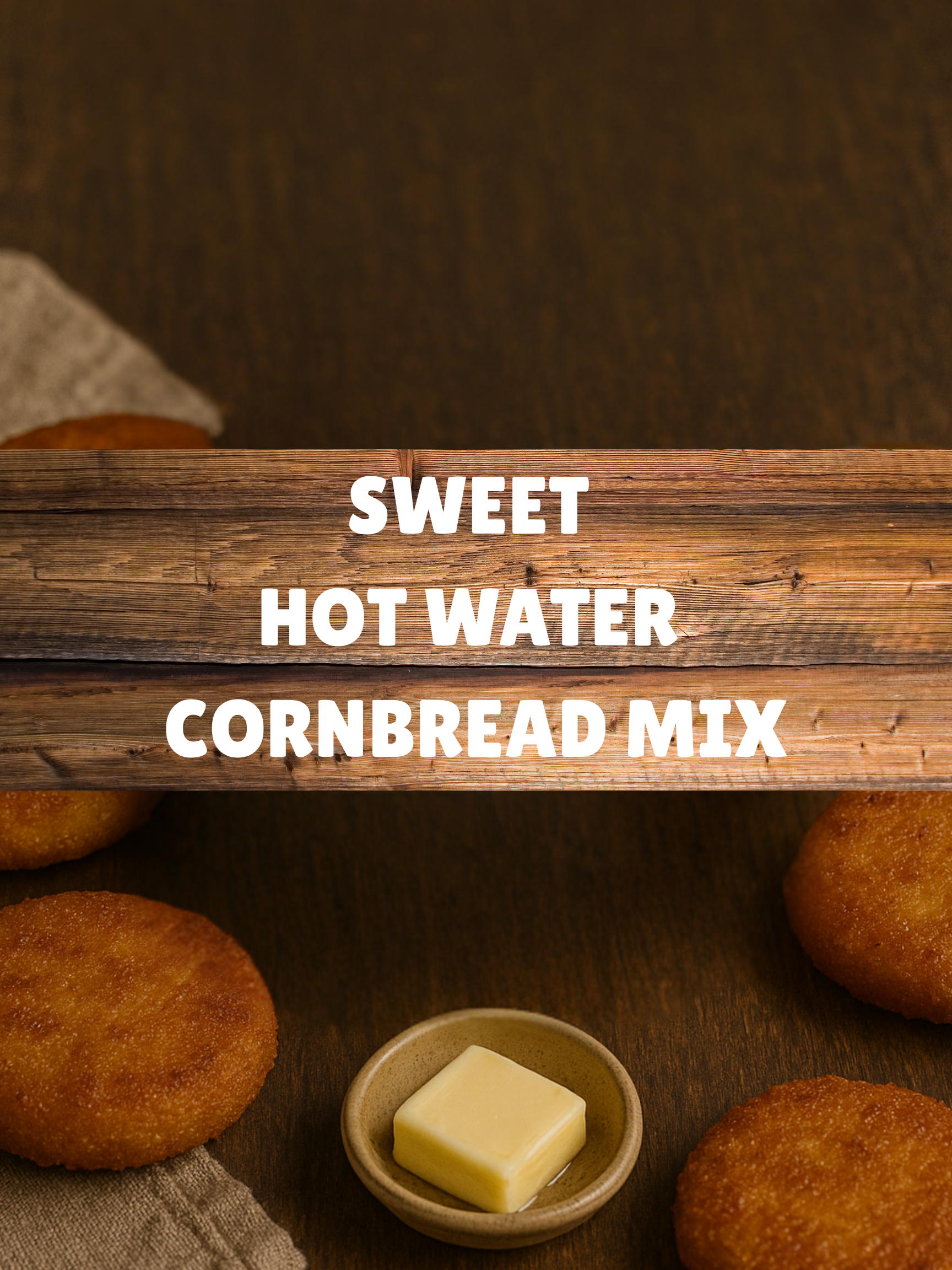 Sweet Hot Water Cornbread Mix