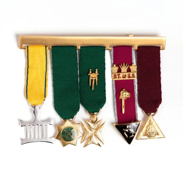 Vintage Masonic Medal Set