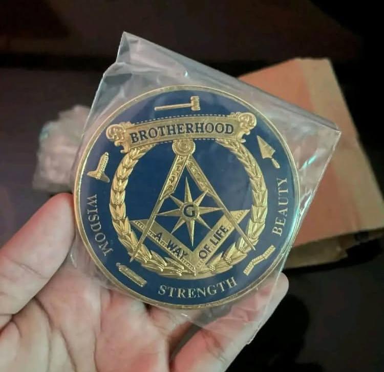 Masonic Brotherhood Medallion