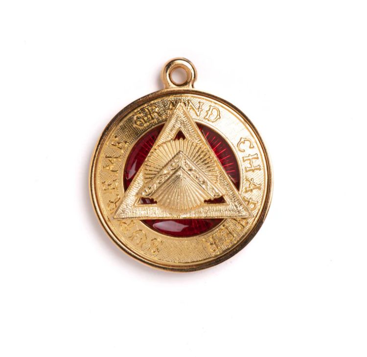 Masonic Grand Master Gold Pendant