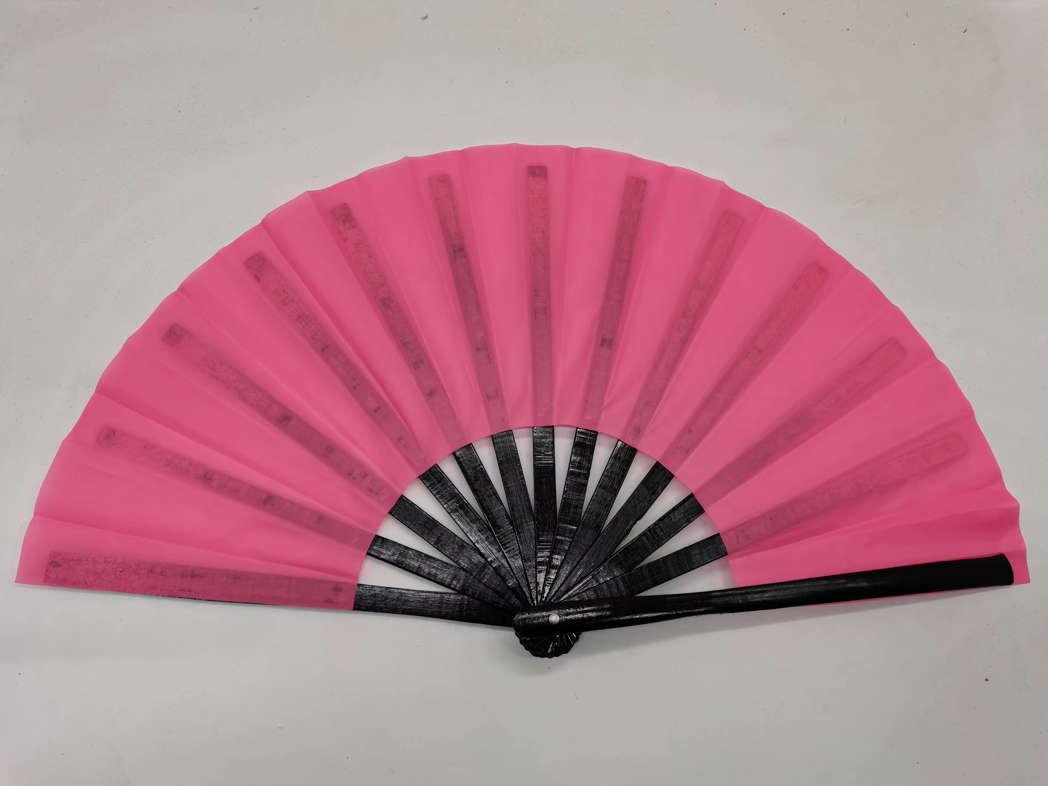 Checkerboard Pattern Hand Fan