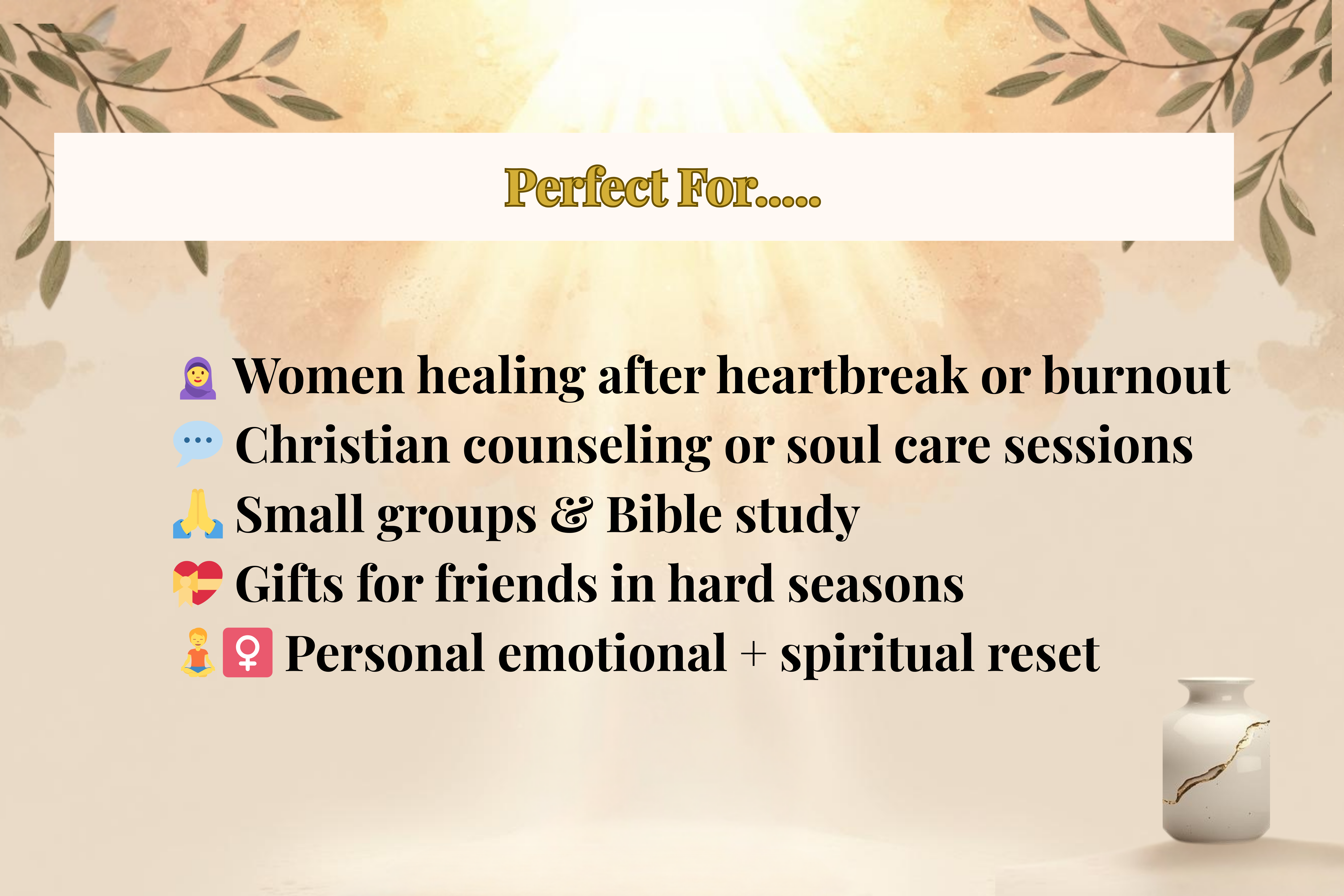 Restored Healing Journal Bundle: 30-Day Devotional + Companion Journal for Christian Women