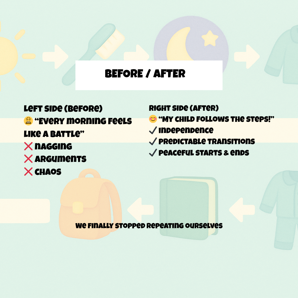 Visual Routine System for Kids