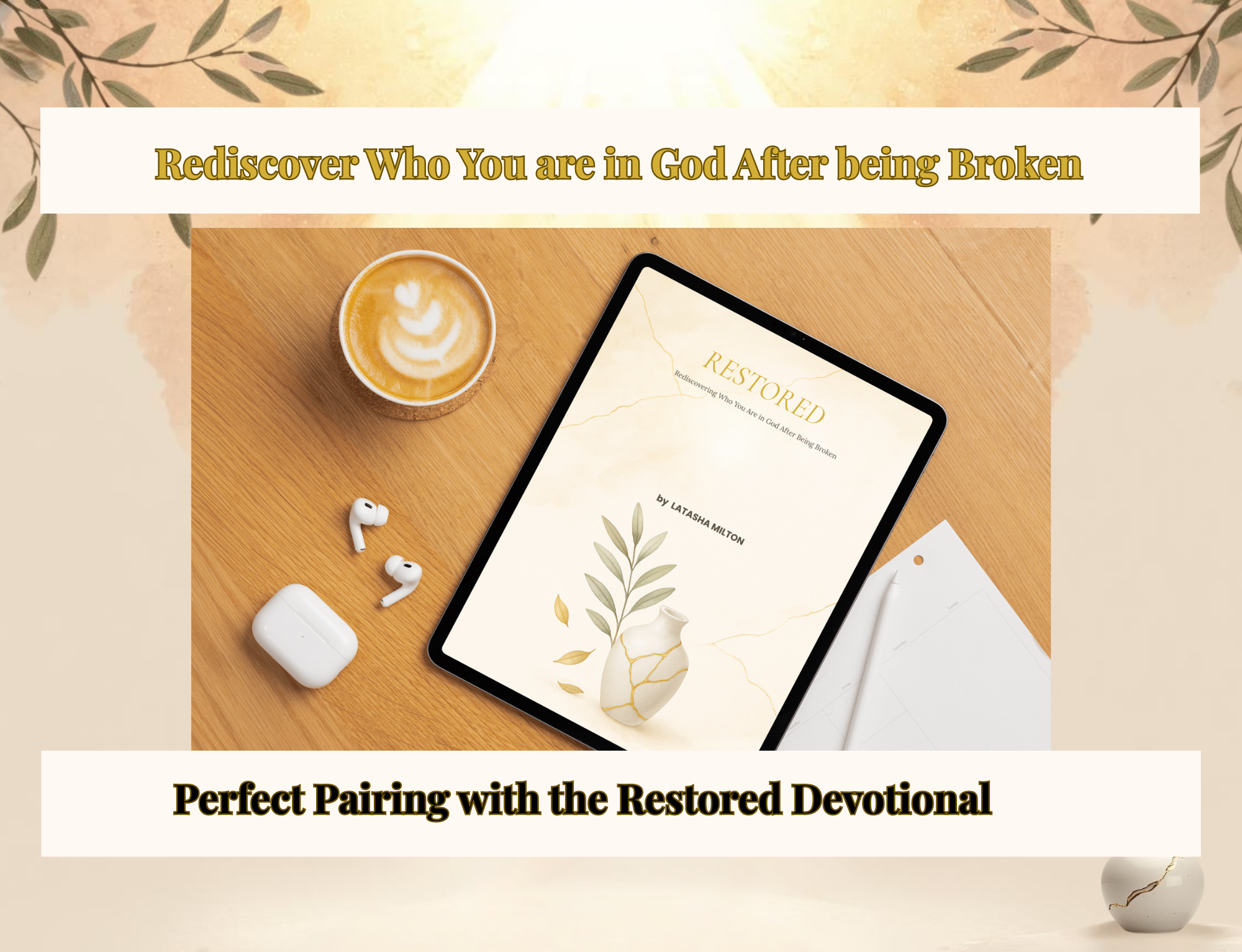 Restored Companion Journal: Rediscovering Who You Are in God After Being Broken