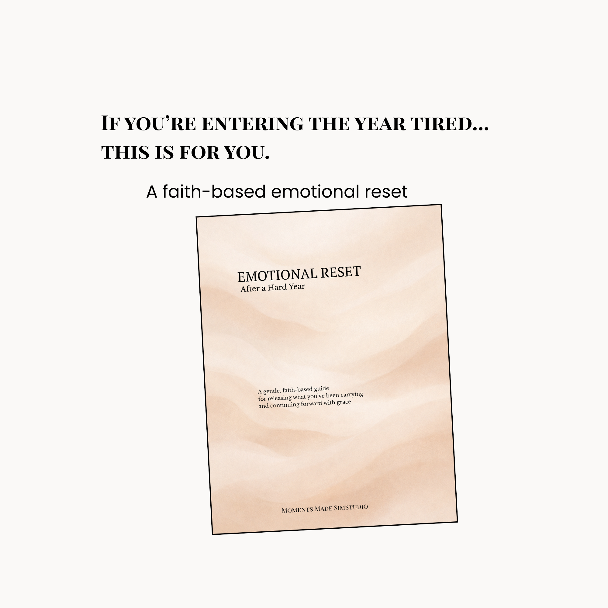 Emotional Reset After a Hard Year