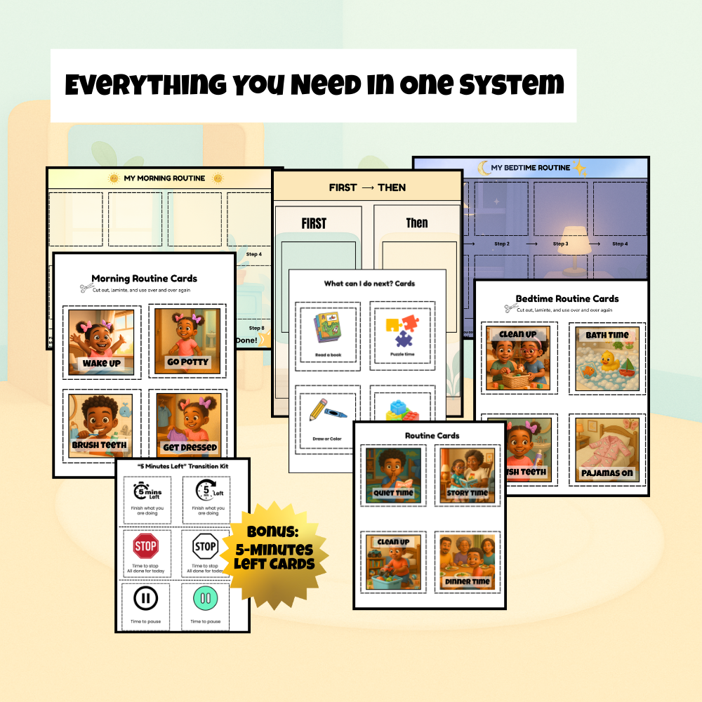Visual Routine System for Kids