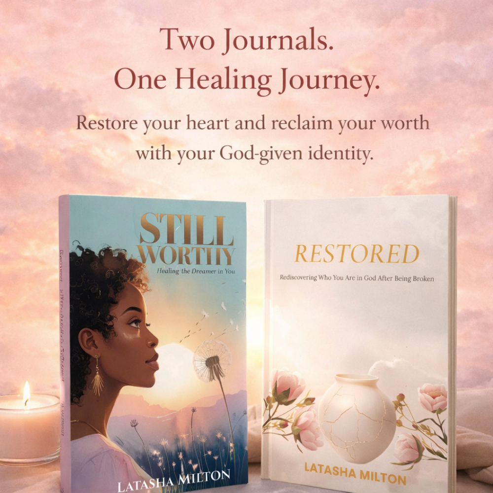 Faith-Based Devotional Journal Bundle for Women Seeking Christian Healing & Identity