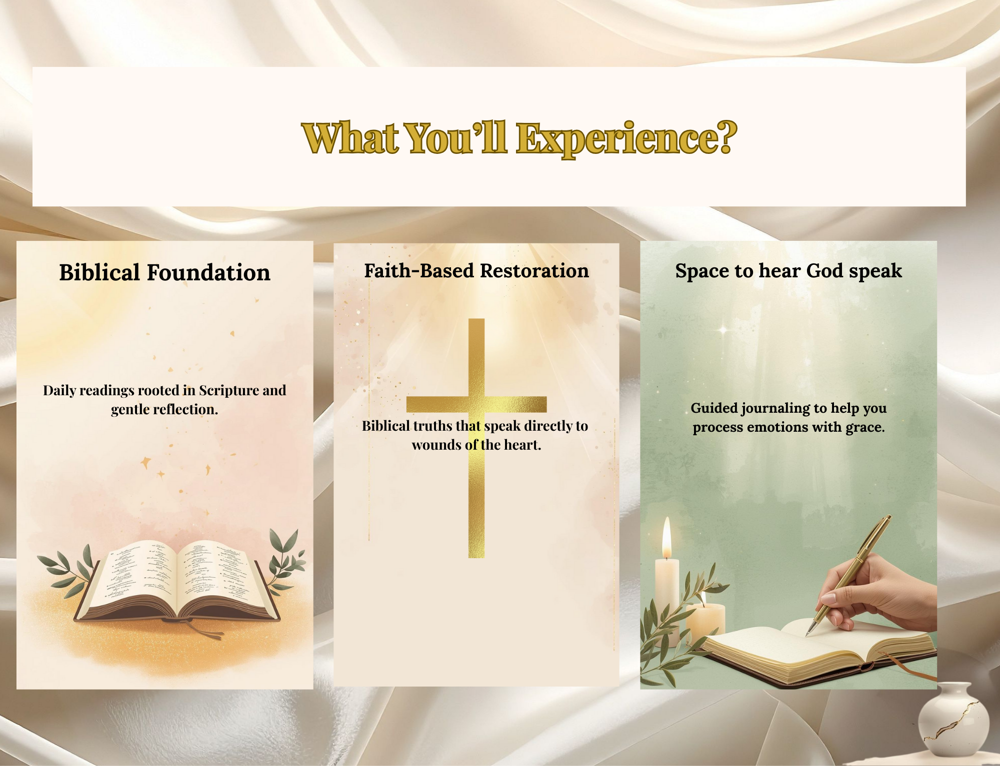 Restored: A 30-Day Devotional Journal for Women Healing Emotionally & Spiritually