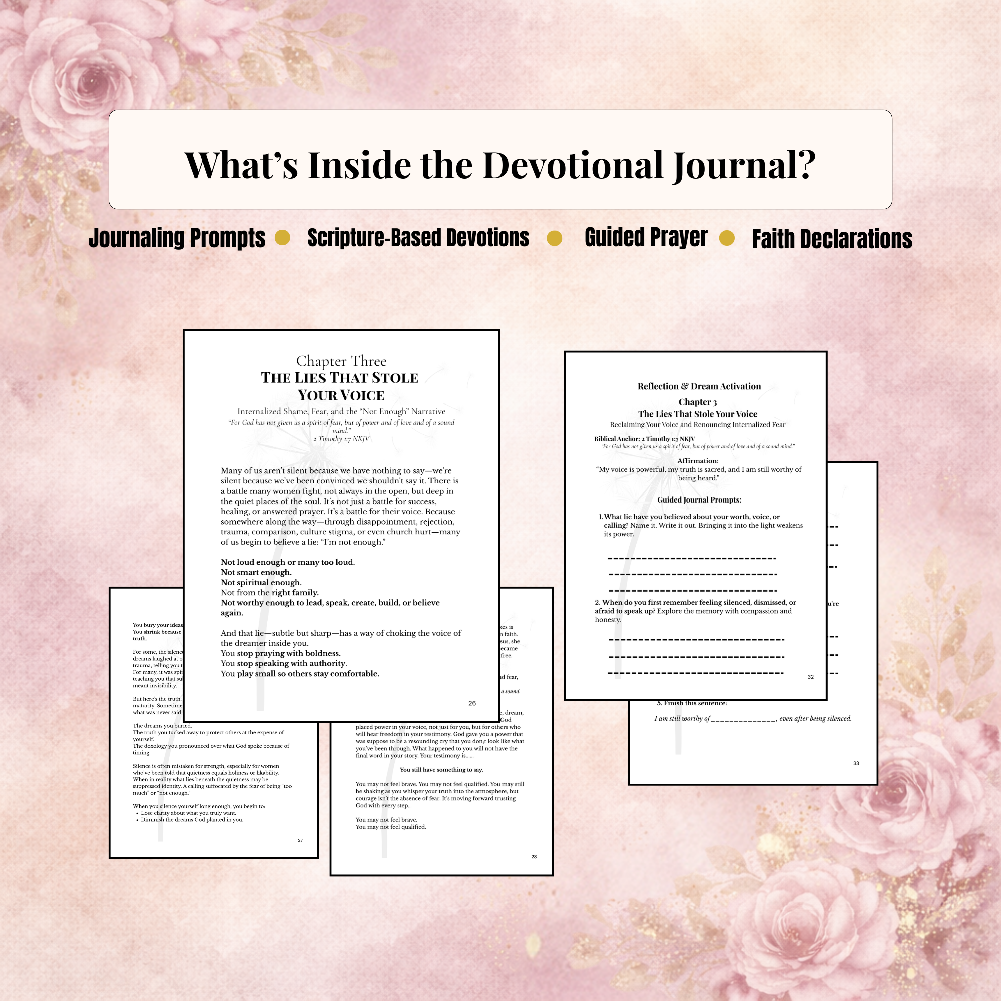 Still Worthy Devotional Journal – 10-Chapter Christian eBook for Emotional Healing & Identity Restoration