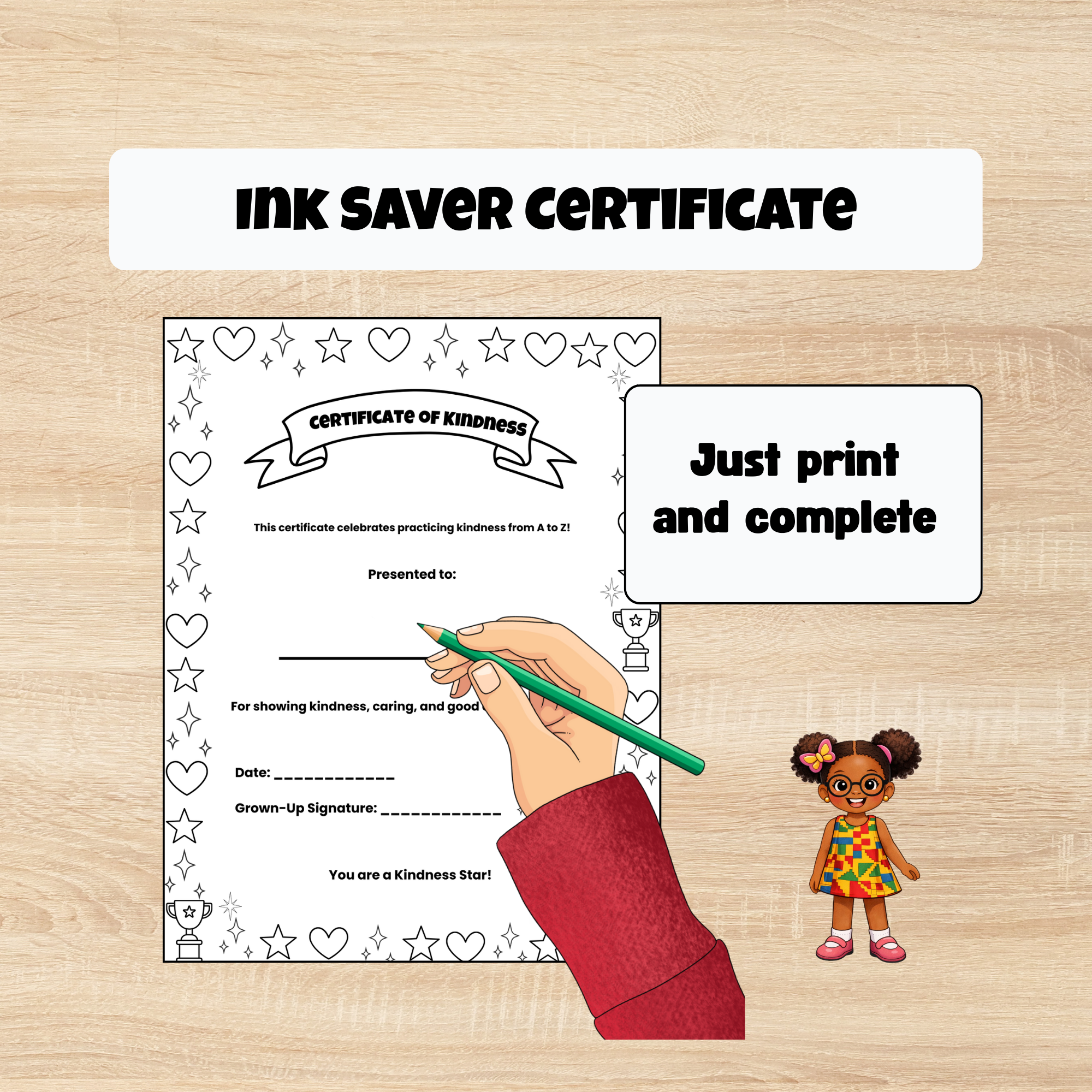 Joy’s Alphabet of Kindness Coloring Book – SEL Coloring Book for Kids (Ages 4–8)