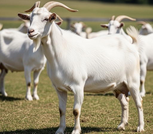 White Dairy Goat