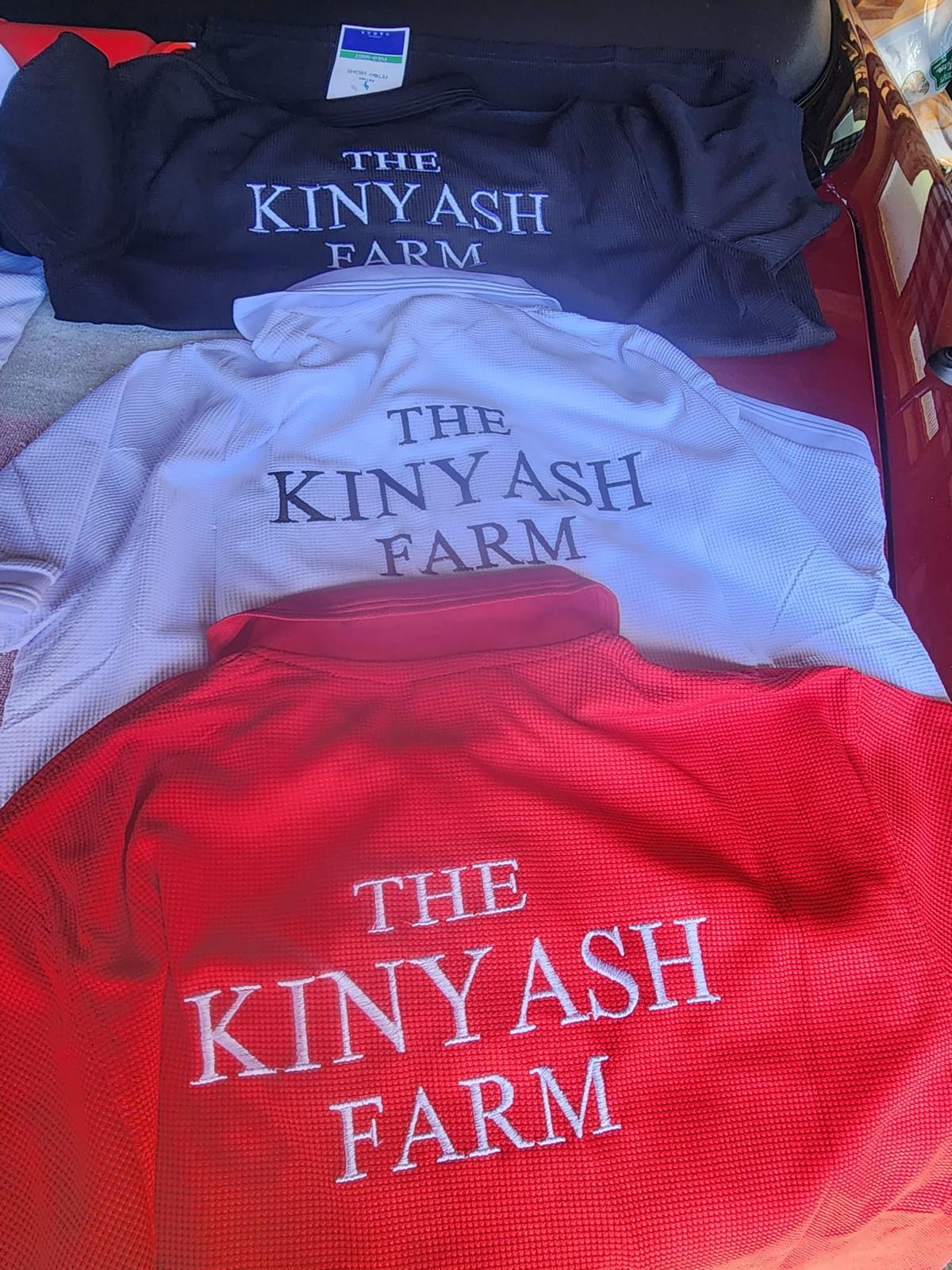 The Kinyash Farm Branded Polo Shirts